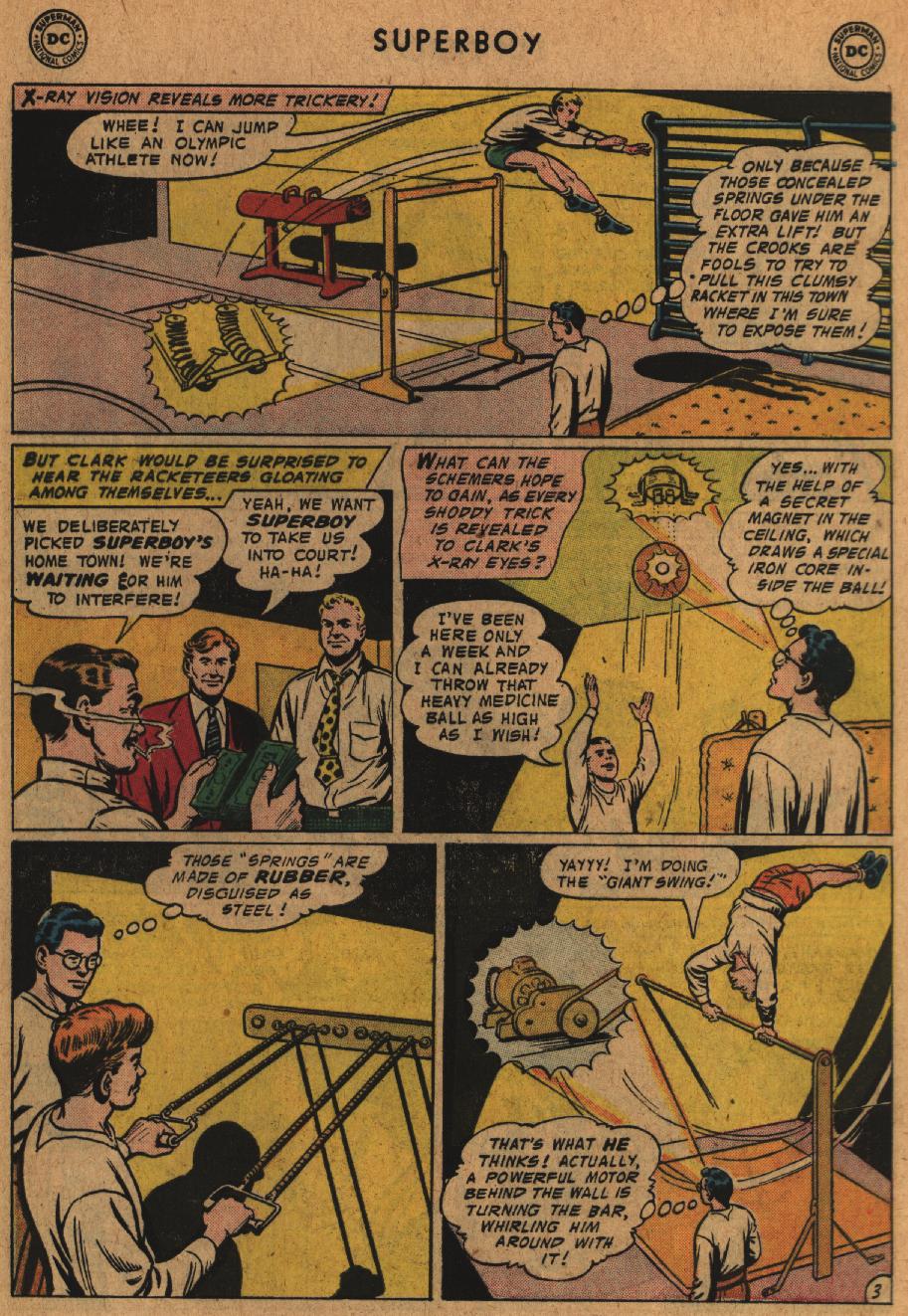 Read online Superboy (1949) comic -  Issue #57 - 4