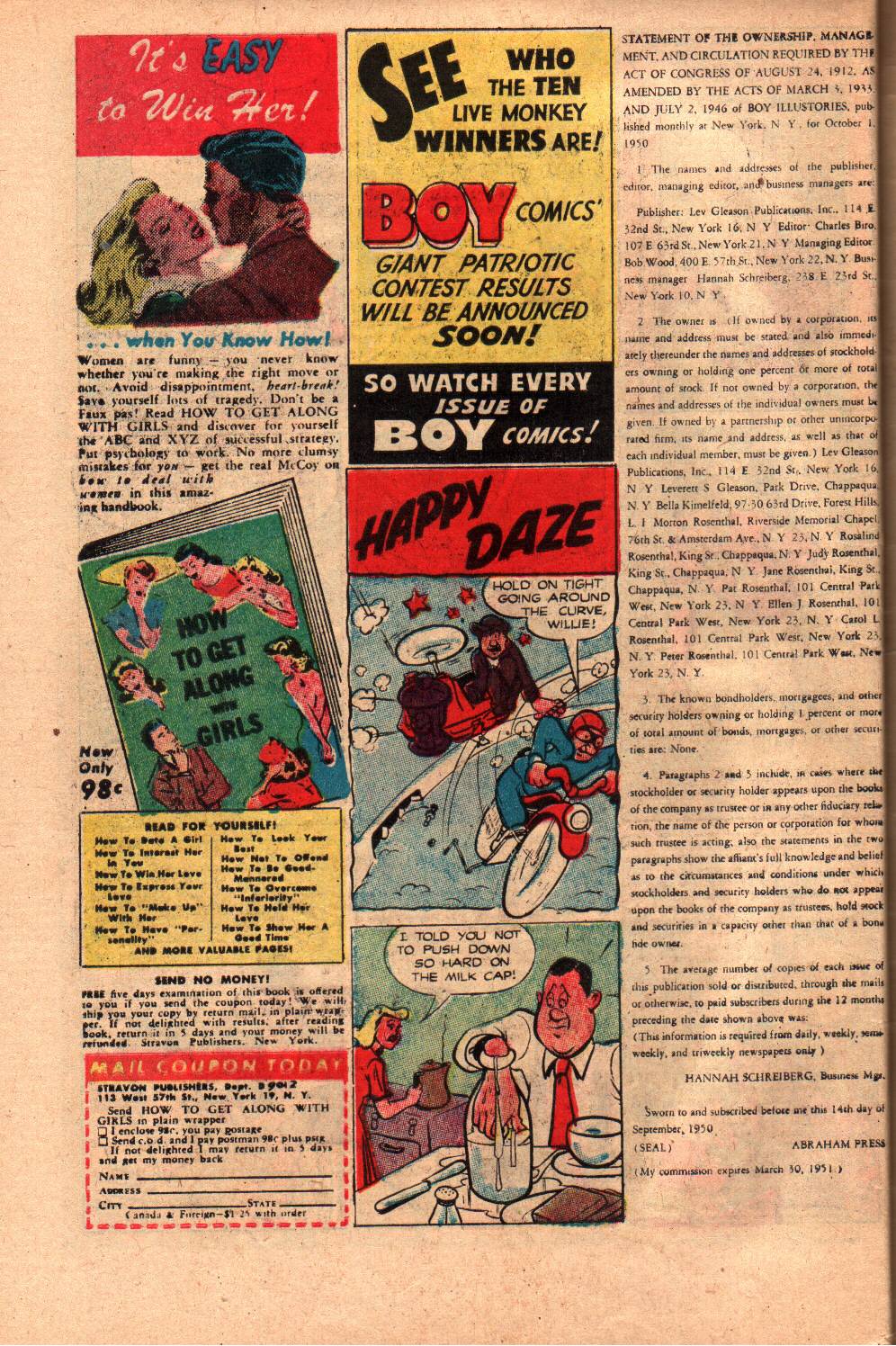 Read online Boy Comics comic -  Issue #62 - 48