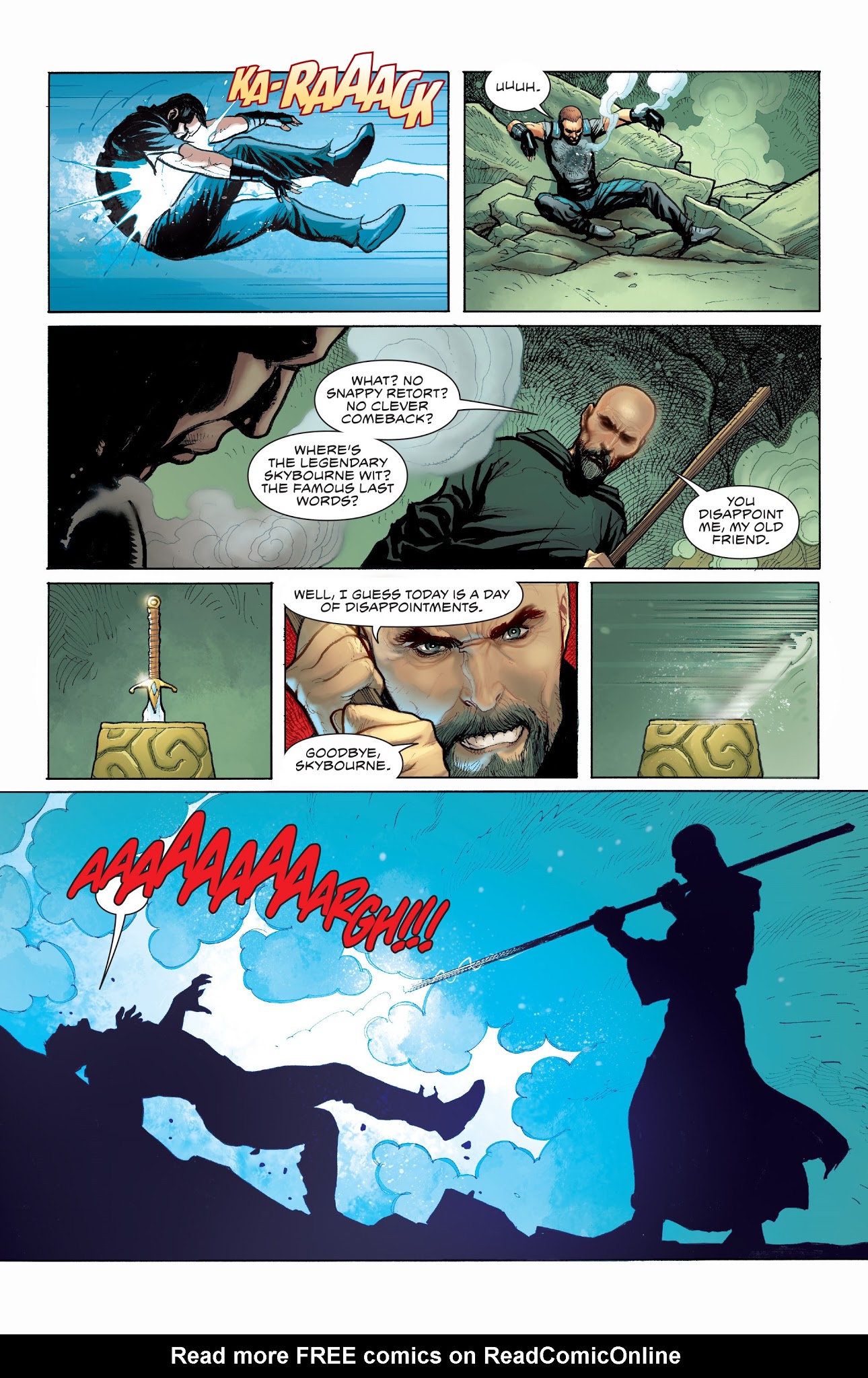 Read online Skybourne comic -  Issue #5 - 15