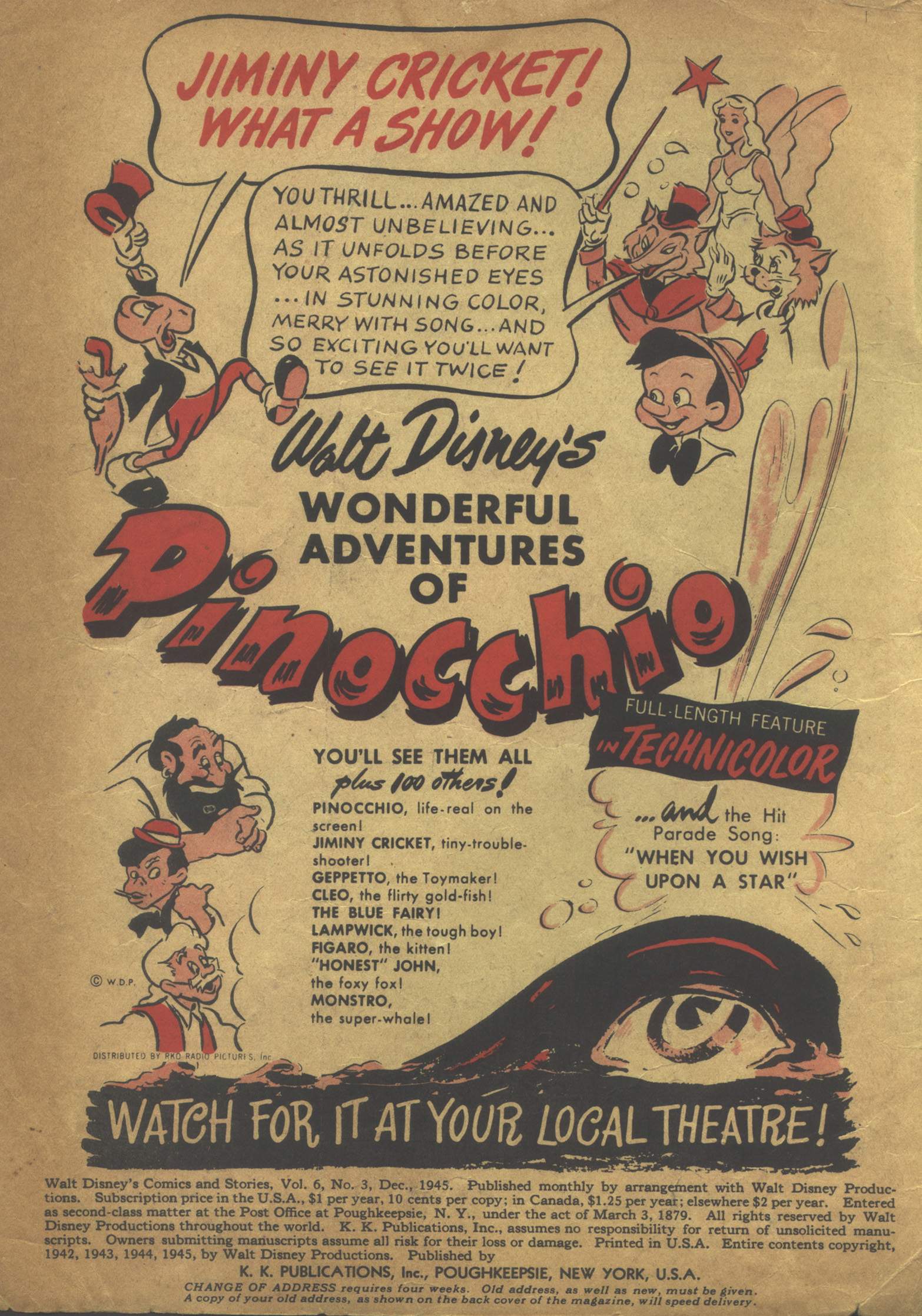 Read online Walt Disney's Comics and Stories comic -  Issue #63 - 2