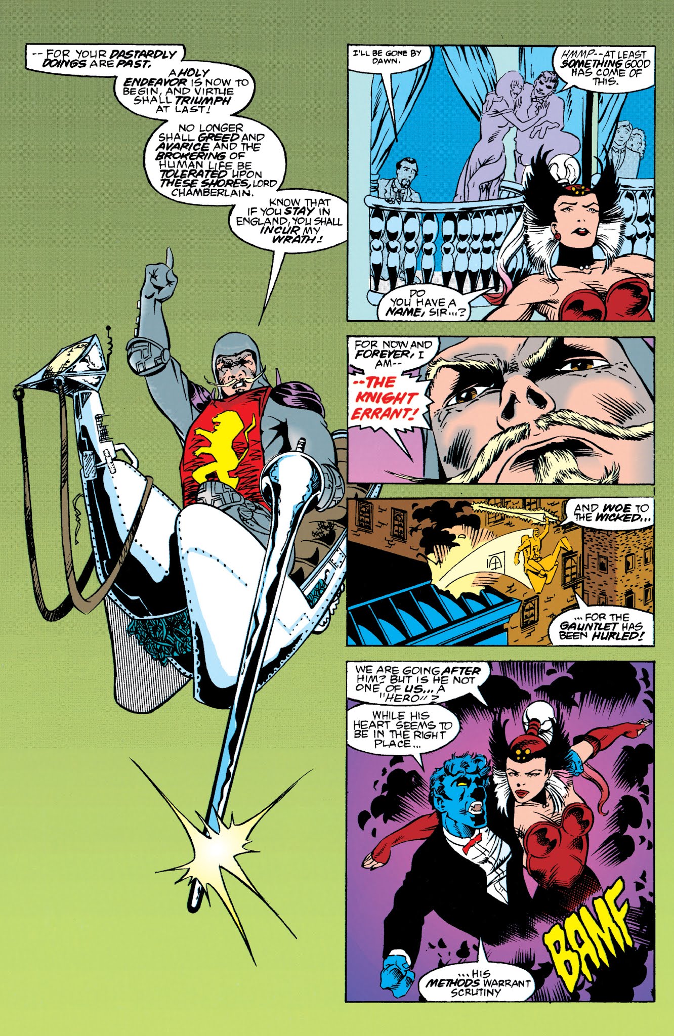 Read online Excalibur Visionaries: Alan Davis comic -  Issue # TPB 3 (Part 1) - 22