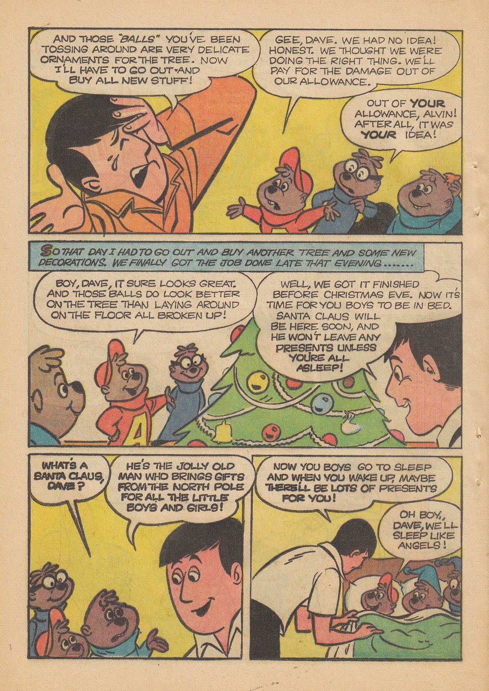 Read online Alvin and His Pals in Merry Christmas with Clyde Crashcup and Leonardo comic -  Issue # Full - 14