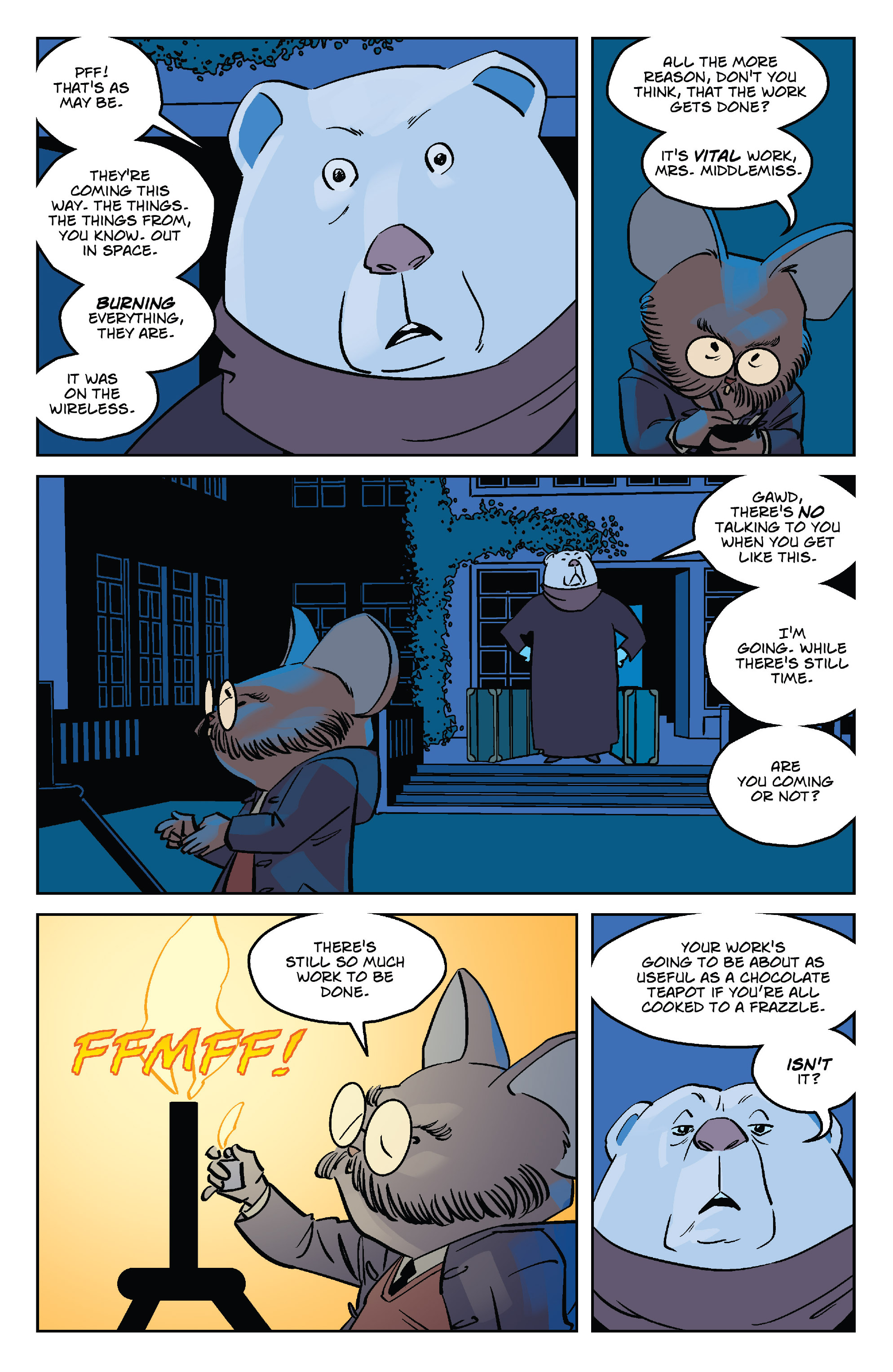 Read online Wild's End: Journey's End comic -  Issue # TPB (Part 1) - 9