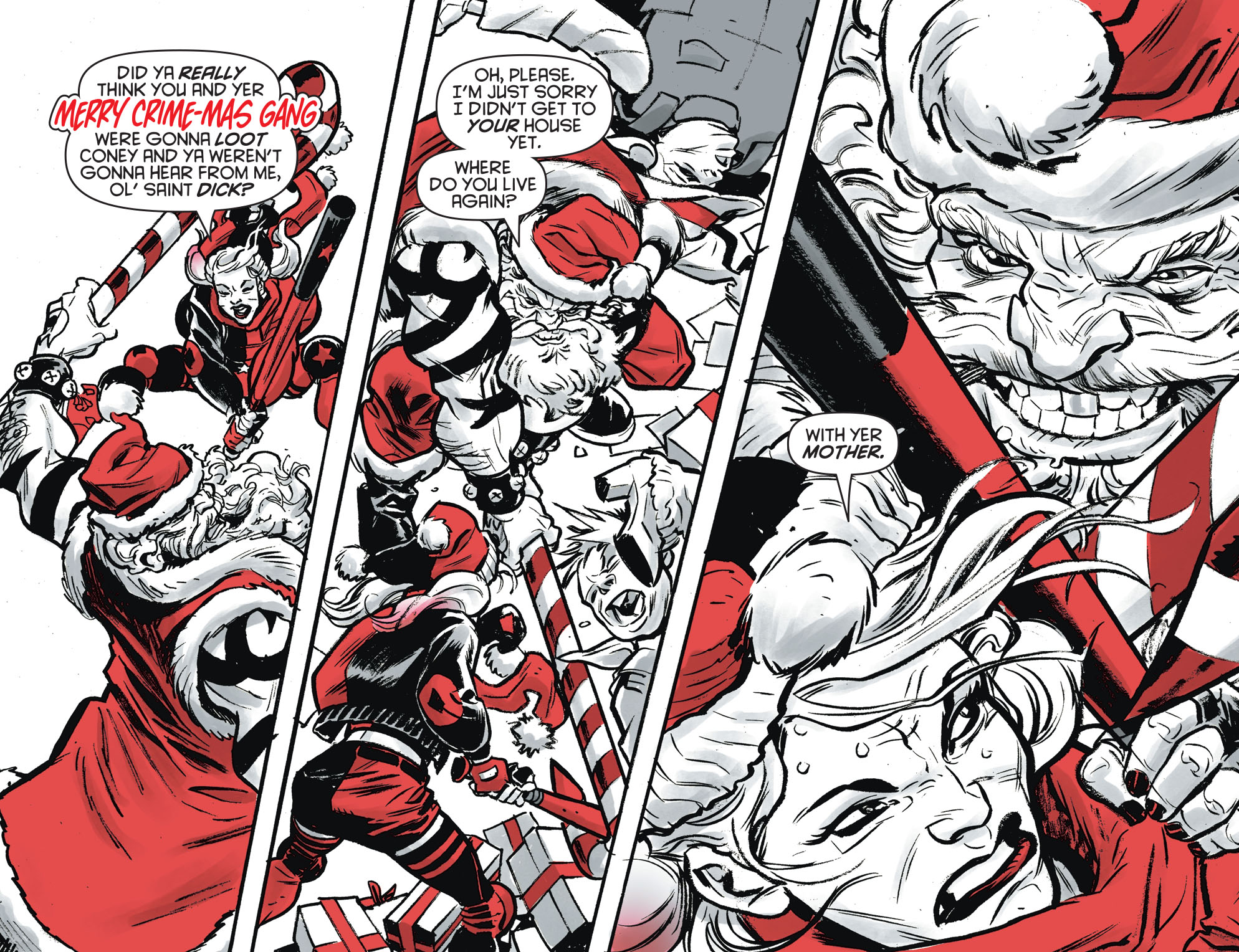 Read online Harley Quinn Black   White   Red comic -  Issue #16 - 8
