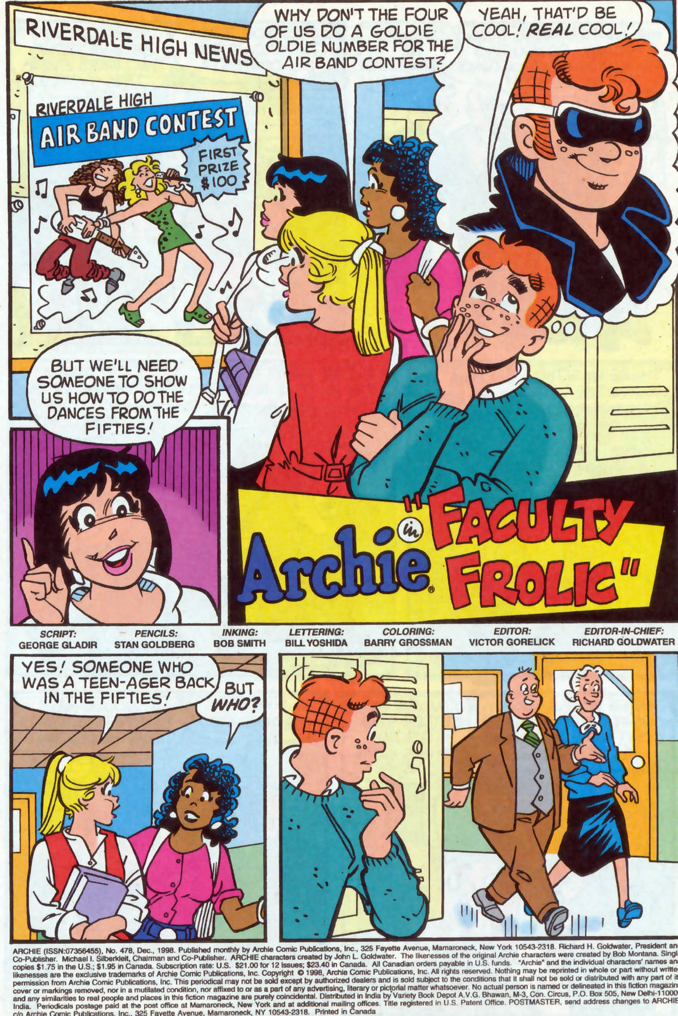 Read online Archie (1960) comic -  Issue #478 - 2