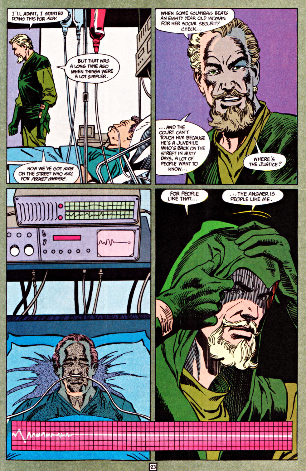 Read online Green Arrow (1988) comic -  Issue #20 - 24