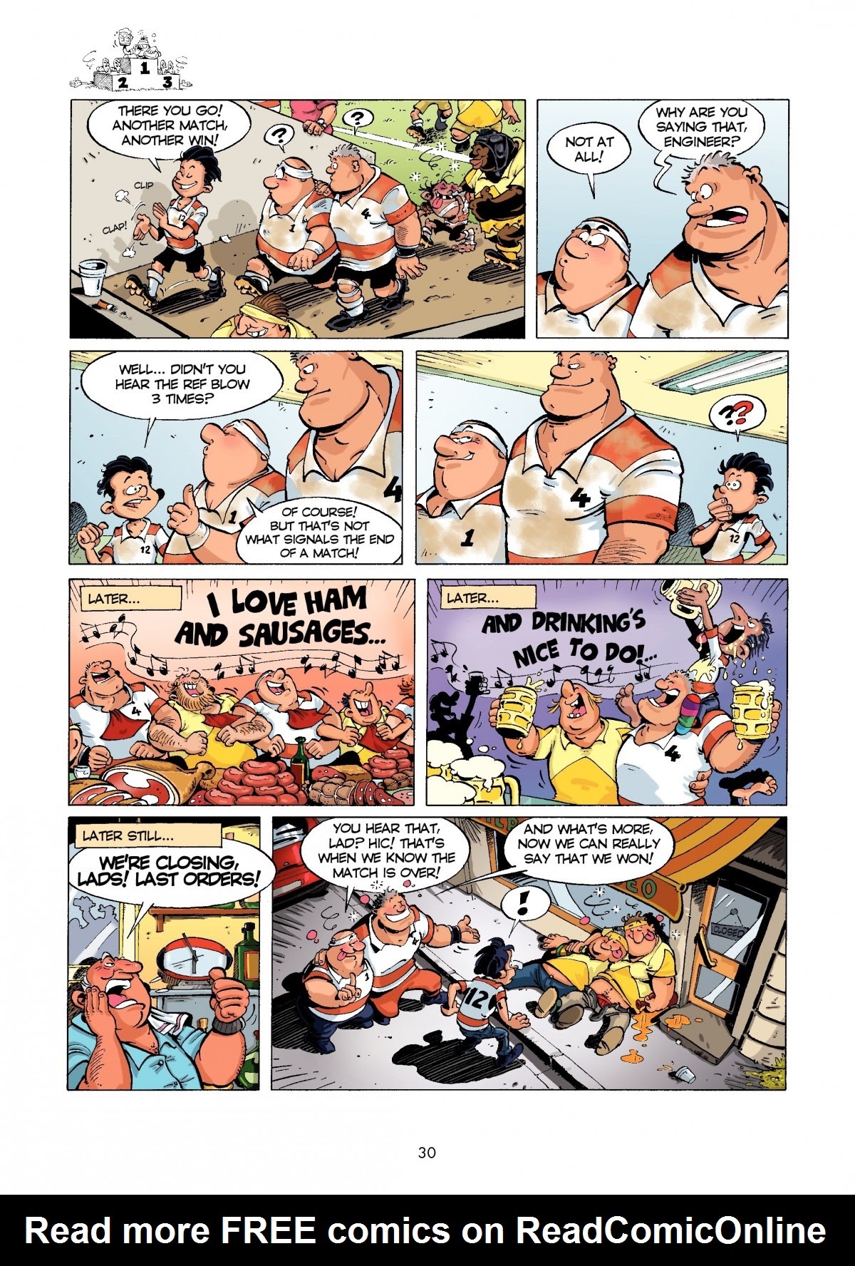Read online The Rugger Boys comic -  Issue #2 - 30