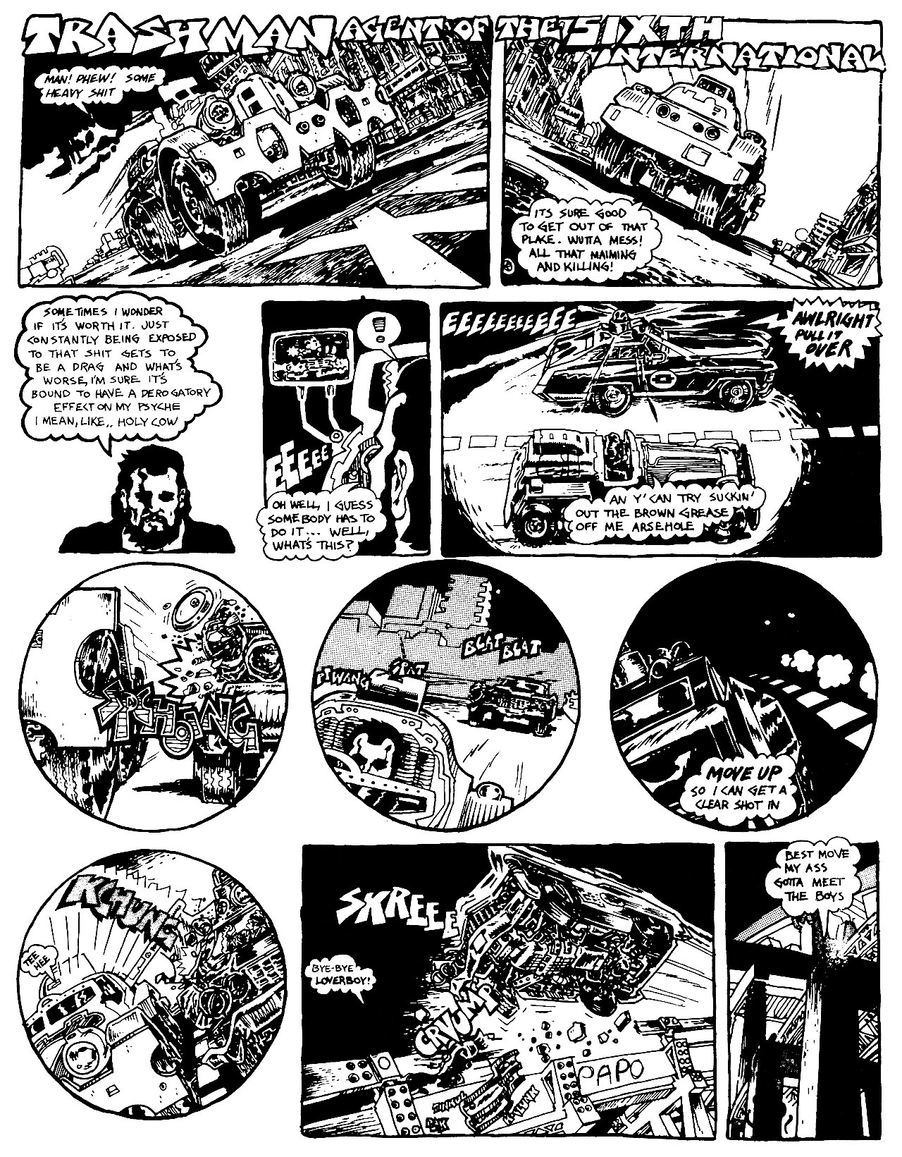 Read online Trashman Lives! comic -  Issue # TPB - 22