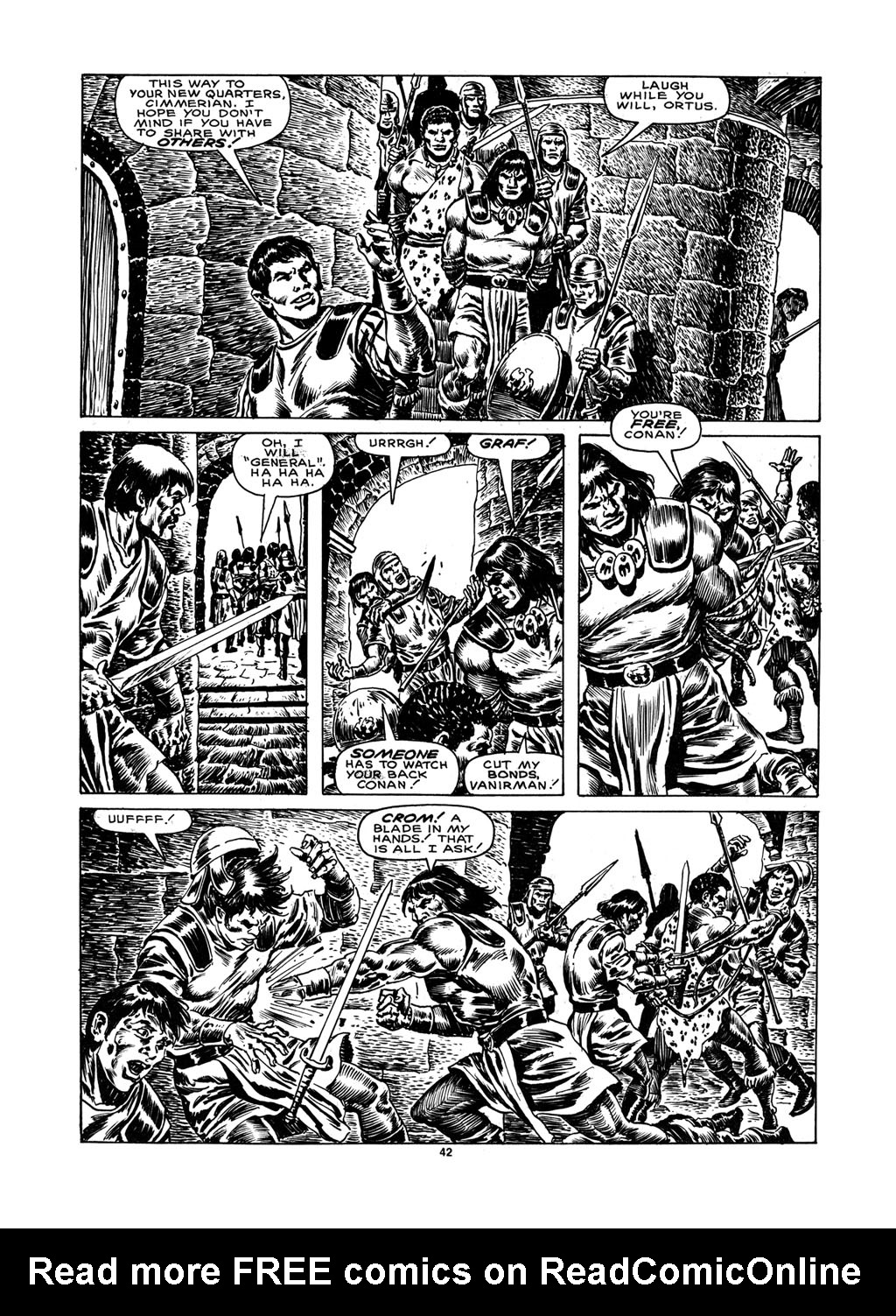 Read online The Savage Sword Of Conan comic -  Issue #148 - 40