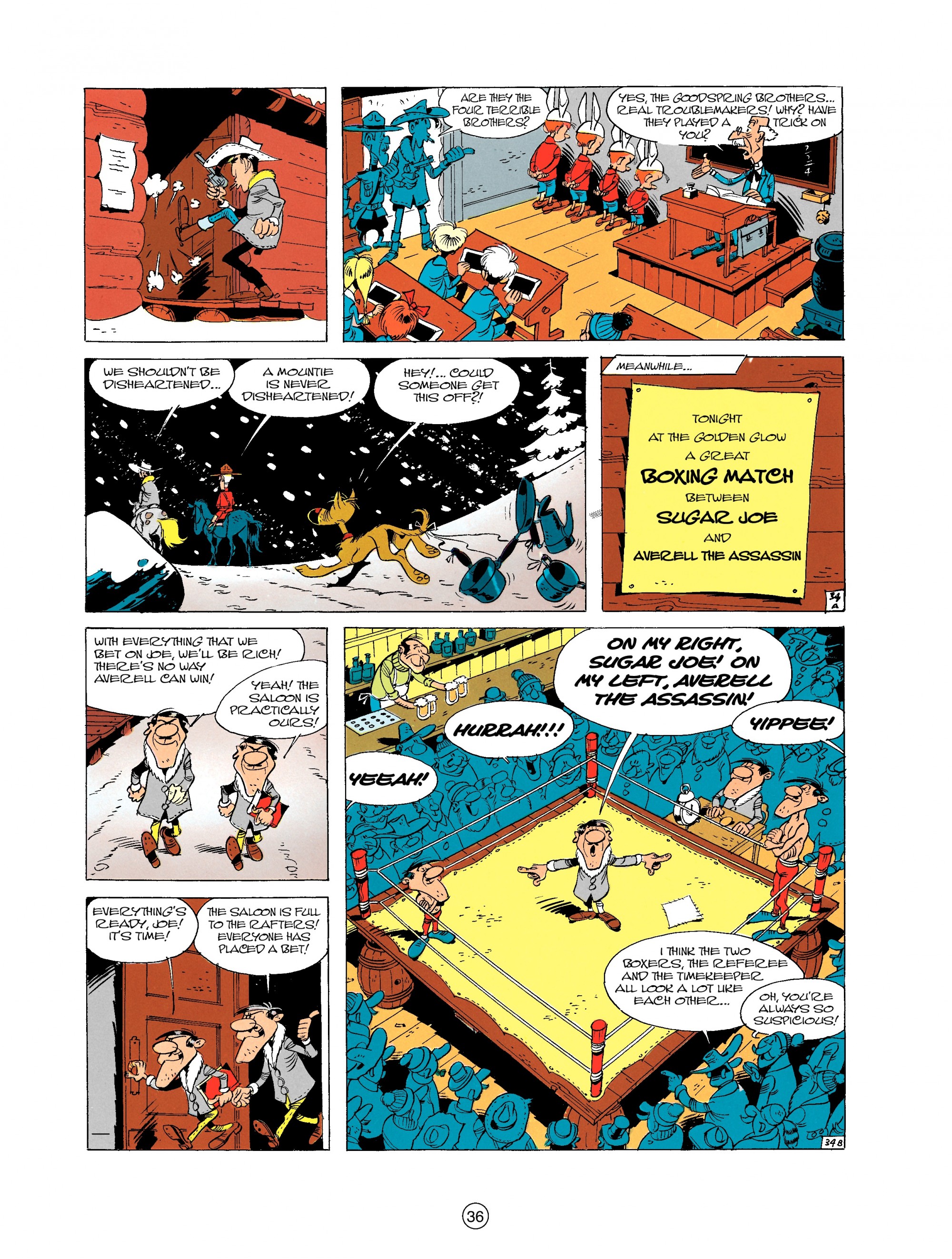 Read online A Lucky Luke Adventure comic -  Issue #15 - 36