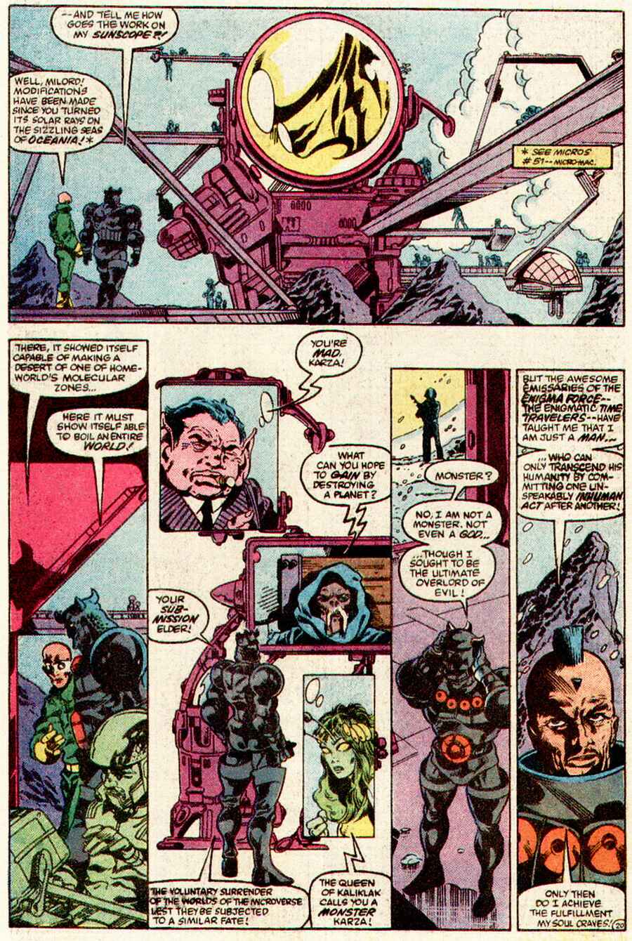 Read online Micronauts (1979) comic -  Issue #57 - 17