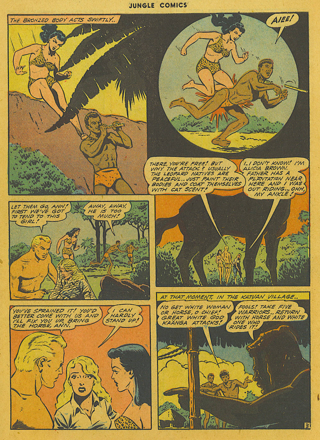 Read online Jungle Comics comic -  Issue #50 - 5