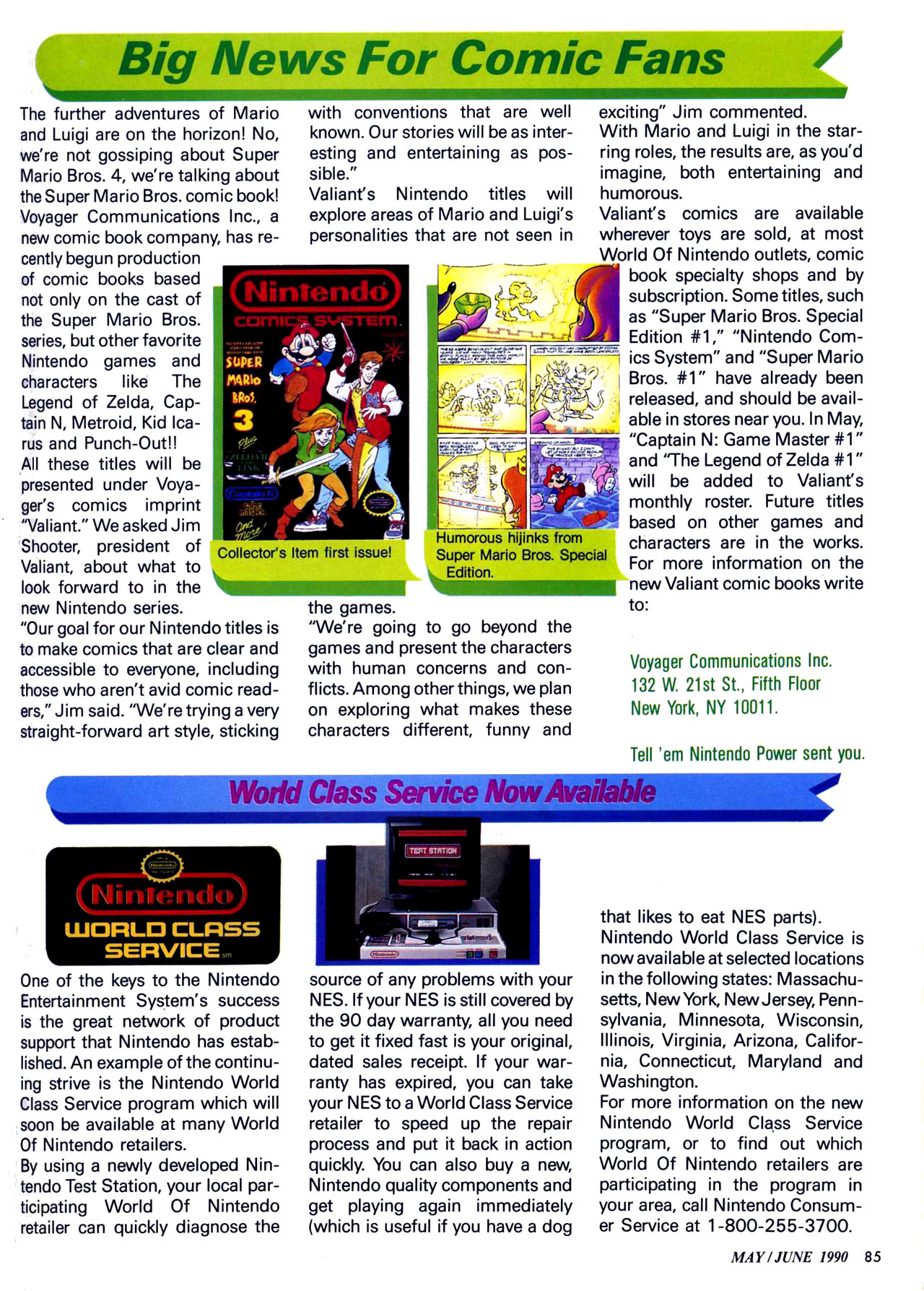 Read online Nintendo Power comic -  Issue #12 - 78