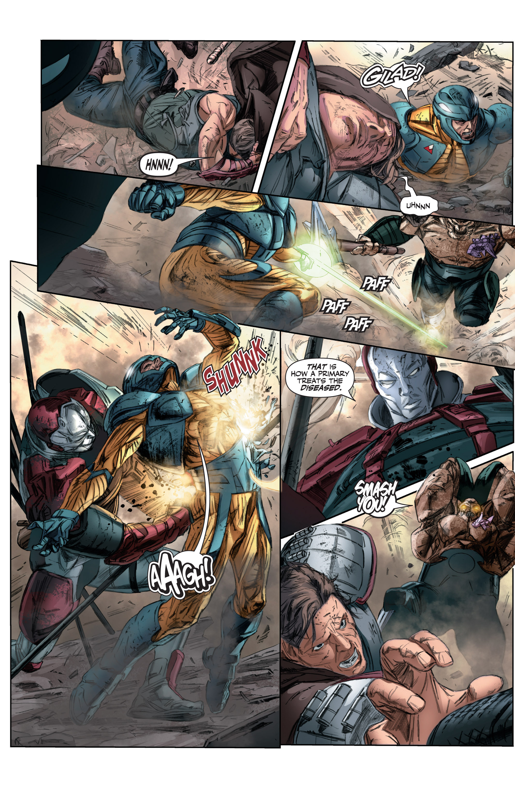 Read online Armor Hunters comic -  Issue #4 - 14