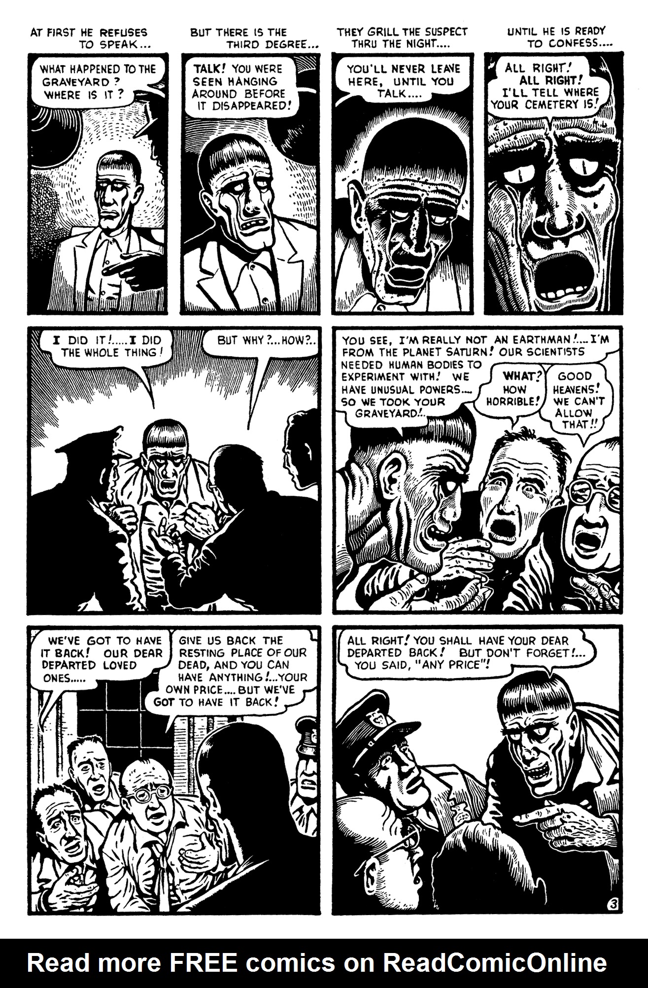 Read online Basil Wolverton's Gateway to Horror comic -  Issue # Full - 17
