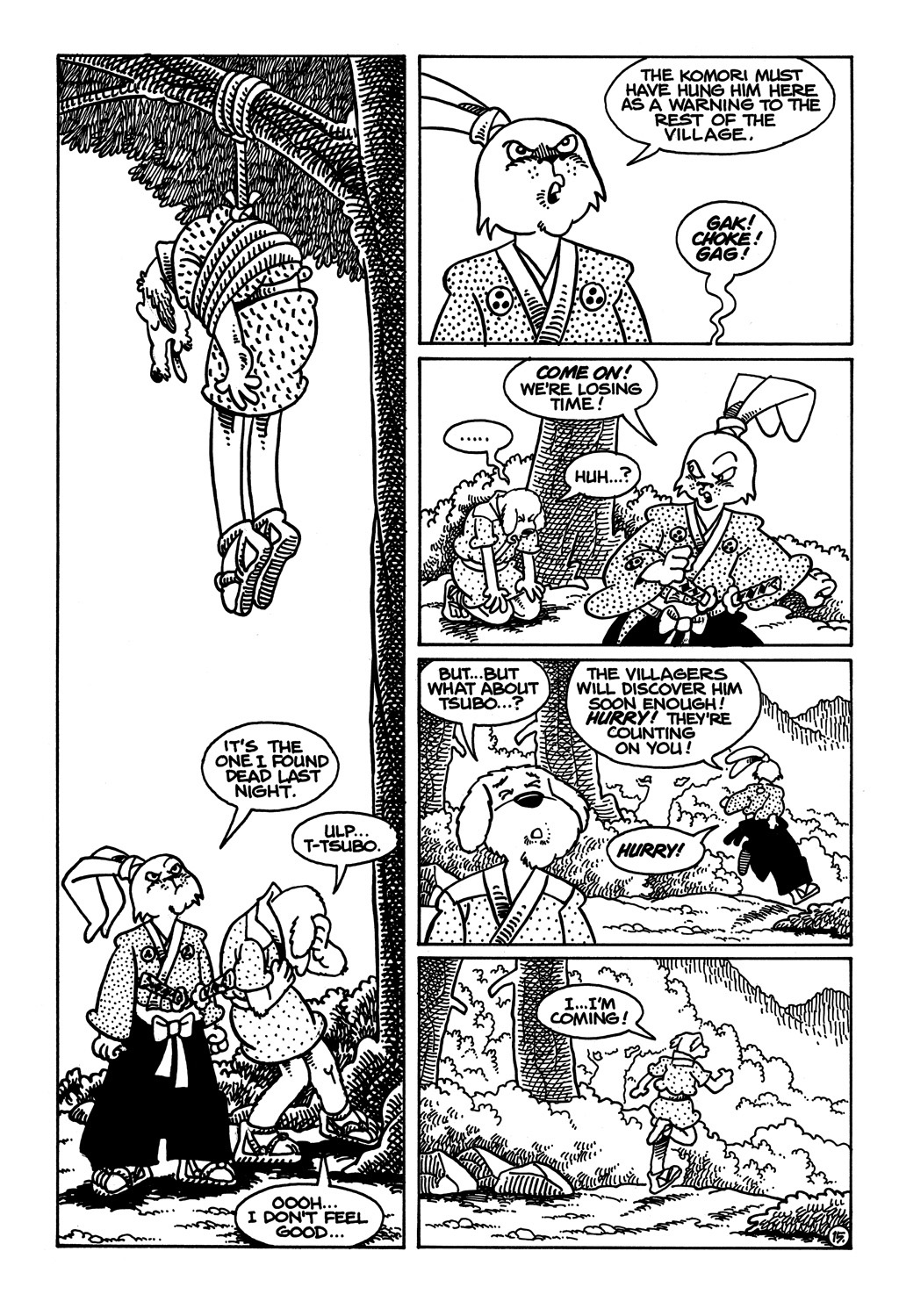 Read online Usagi Yojimbo (1987) comic -  Issue #21 - 17