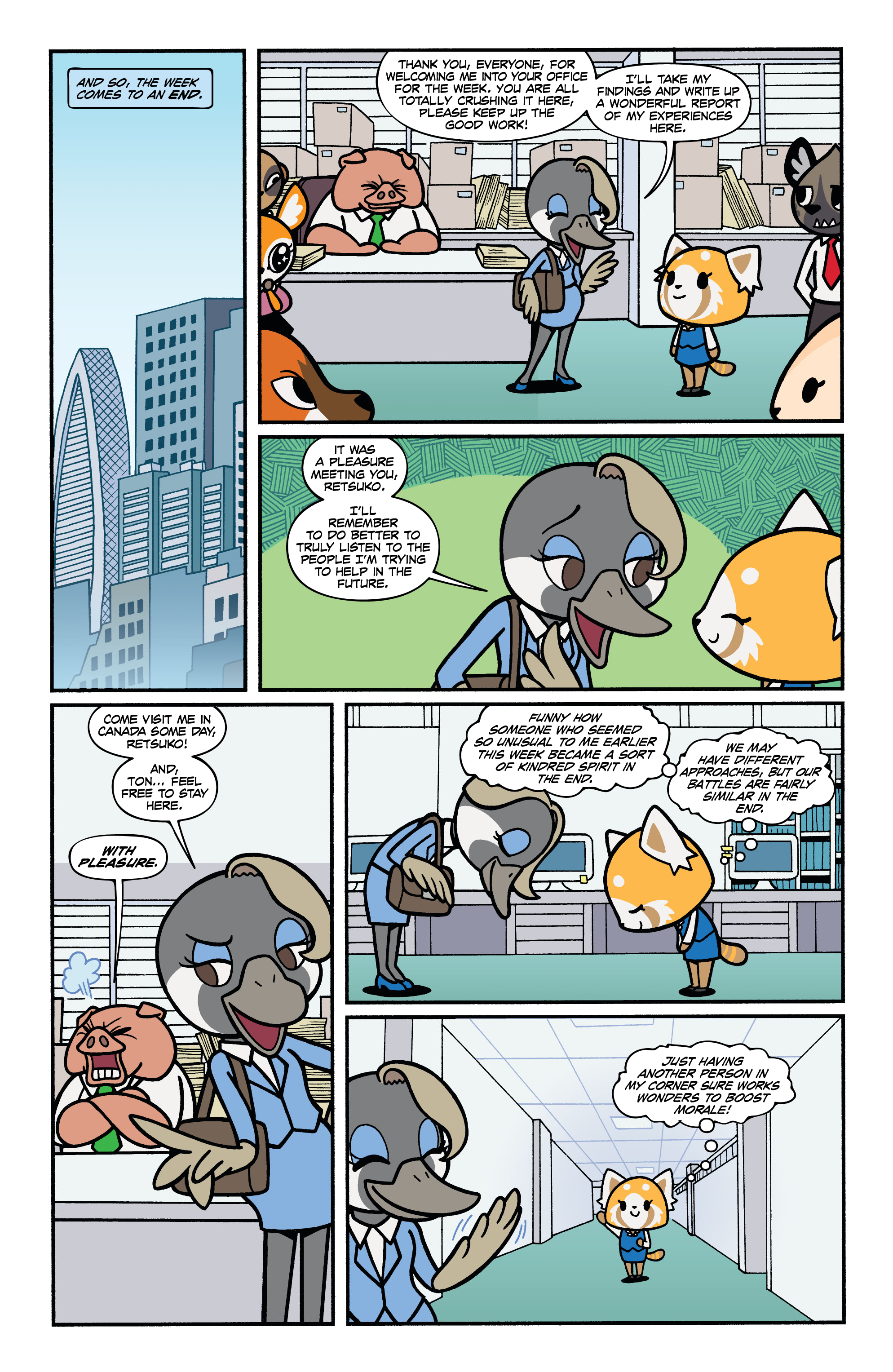 Read online Aggretsuko comic -  Issue #3 - 22