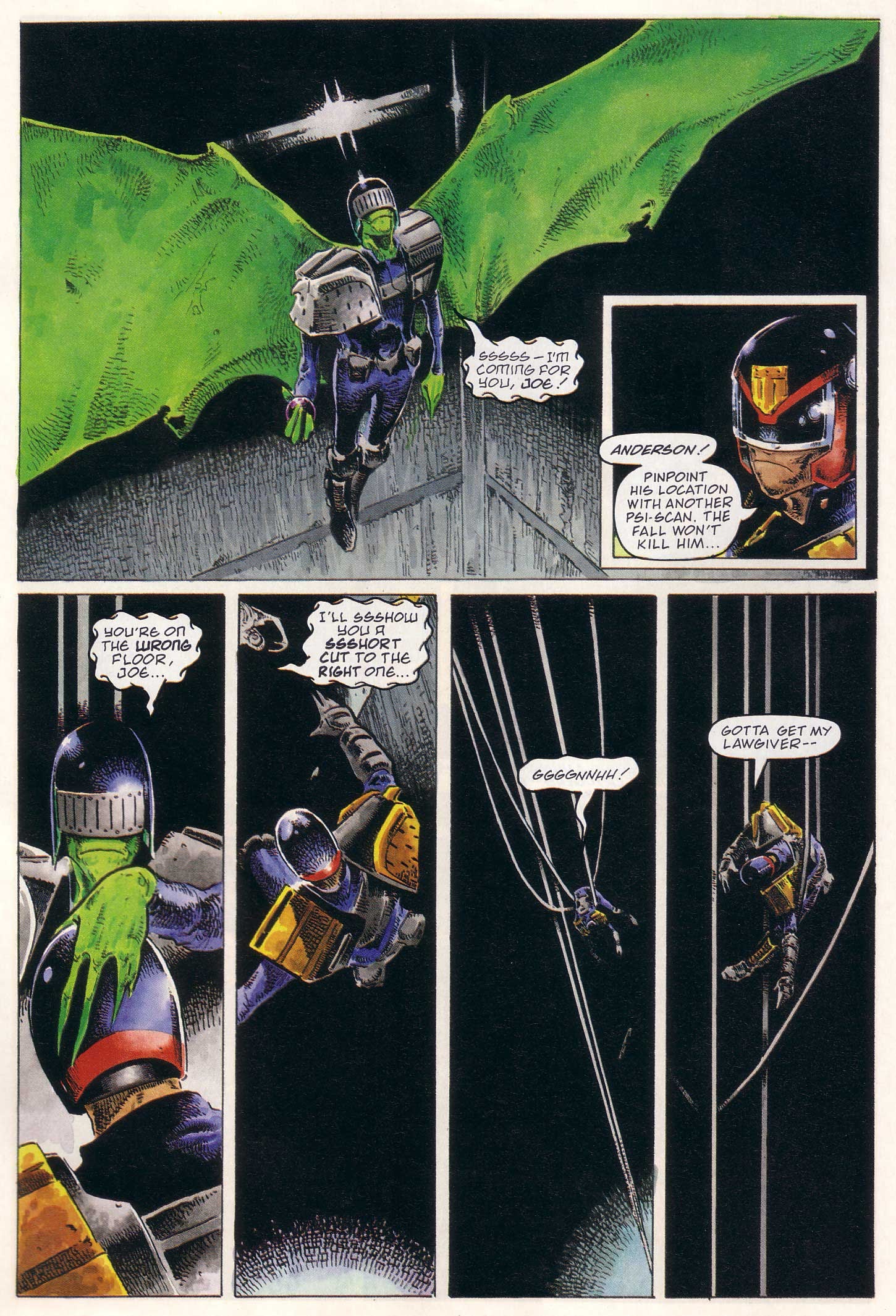 Read online Judge Dredd Lawman of the Future comic -  Issue #10 - 9