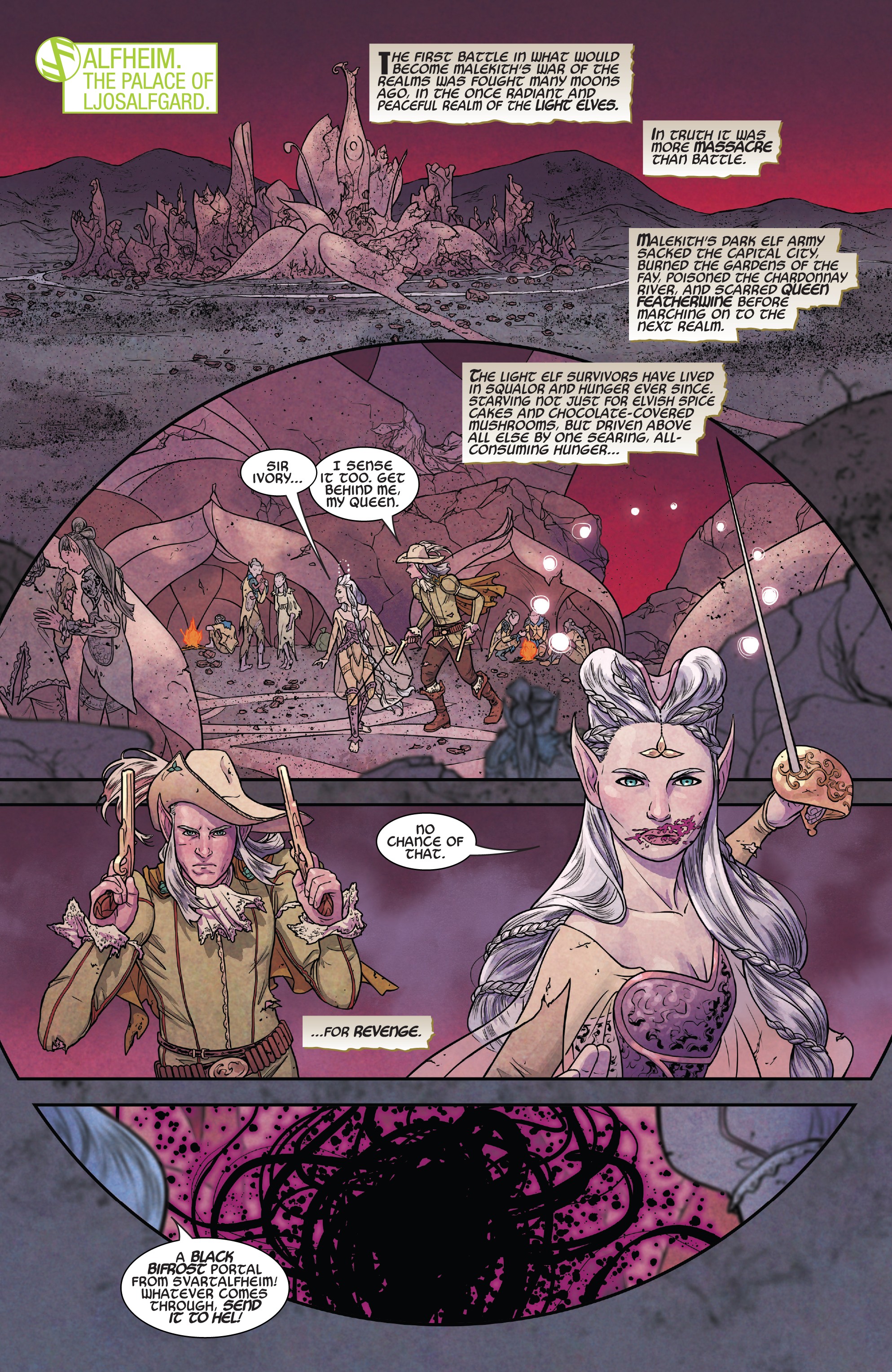 Read online War of the Realms comic -  Issue #4 - 4