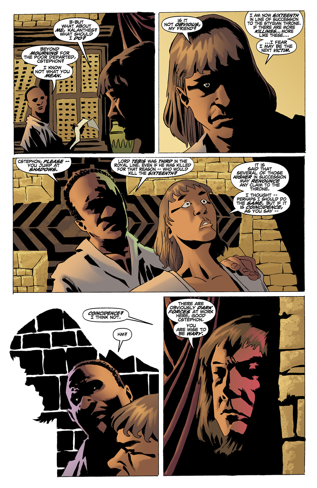 Read online Conan: The Book of Thoth comic -  Issue #3 - 9