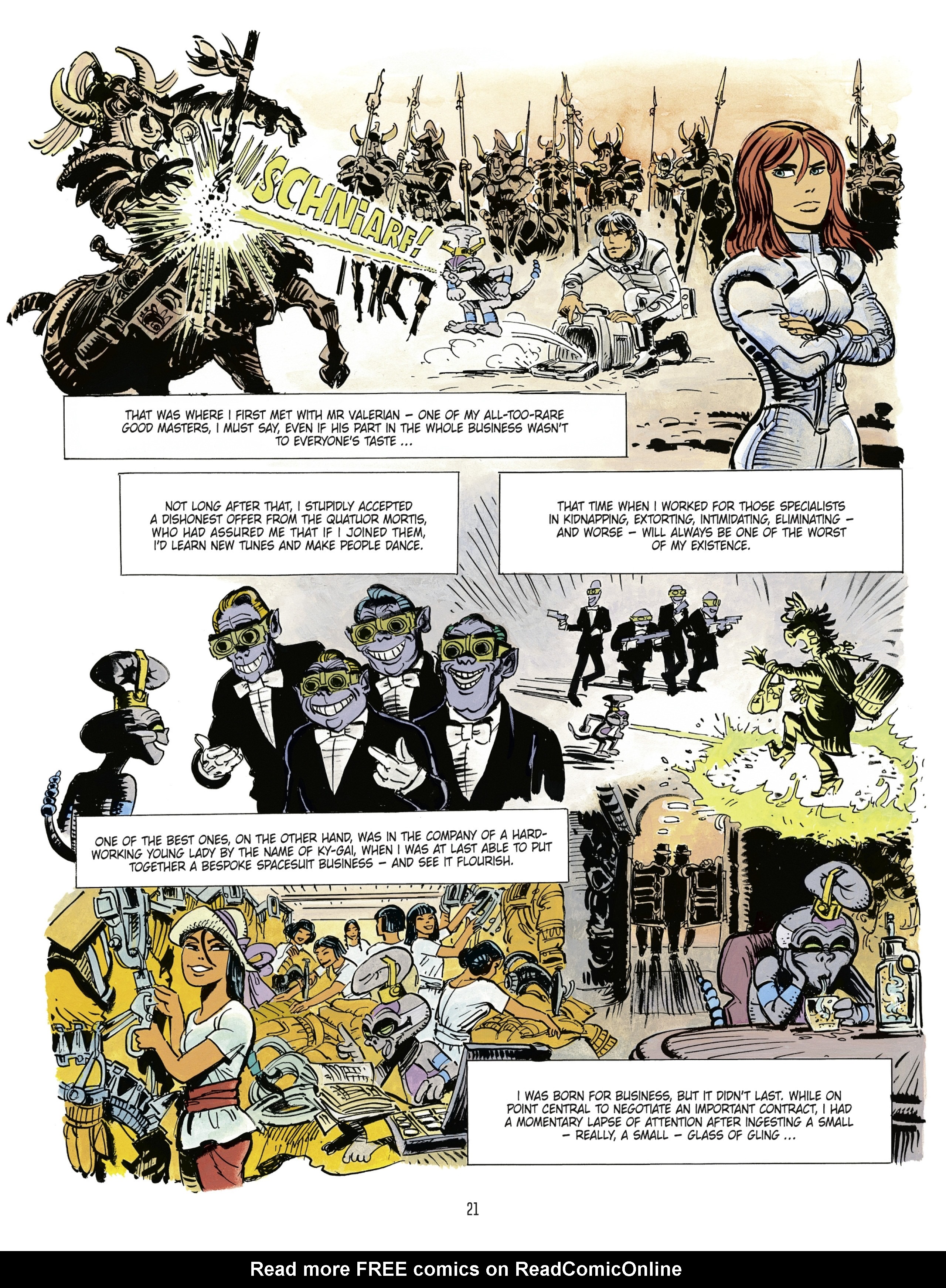 Read online Valerian and Laureline comic -  Issue #23 - 20