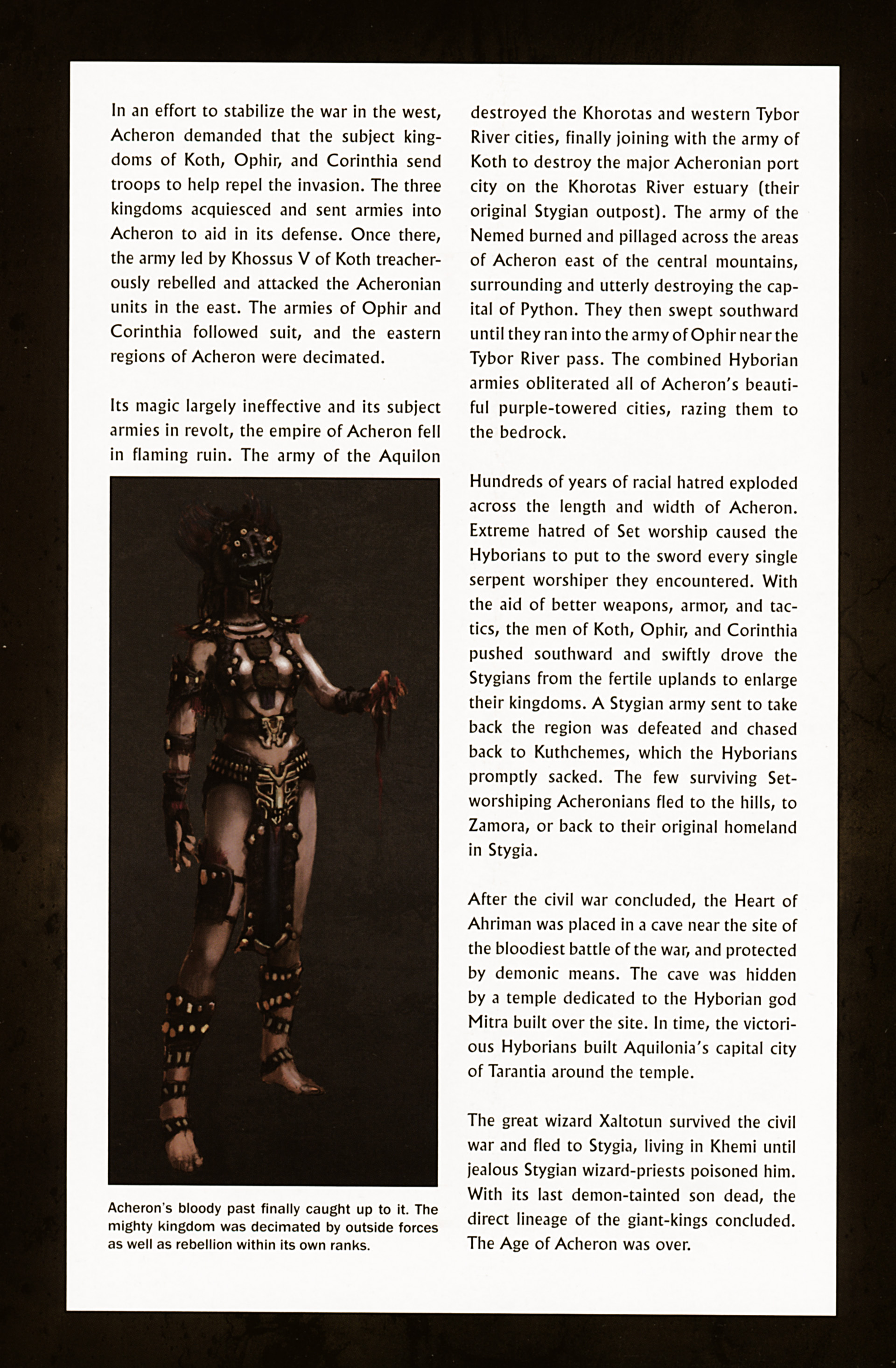 Read online Conan the Barbarian: The Mask of Acheron comic -  Issue # Full - 64