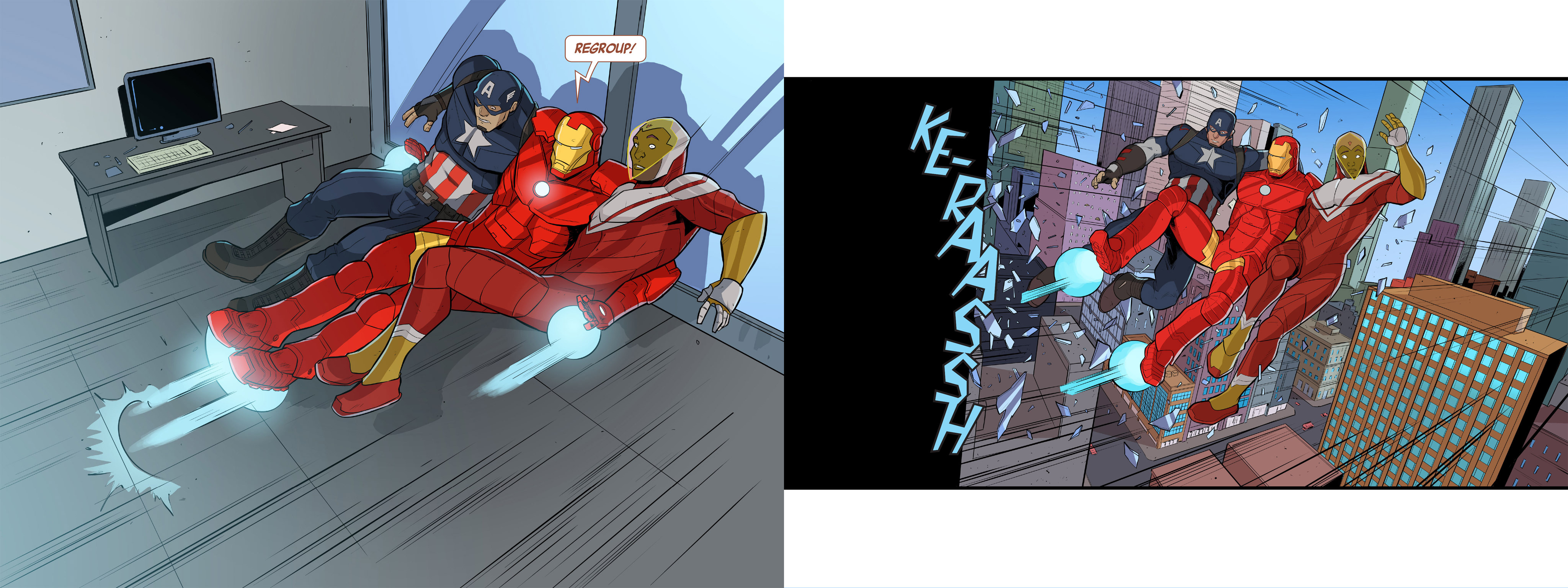 Read online Marvel Universe Avengers Infinite Comic comic -  Issue #2 - 19
