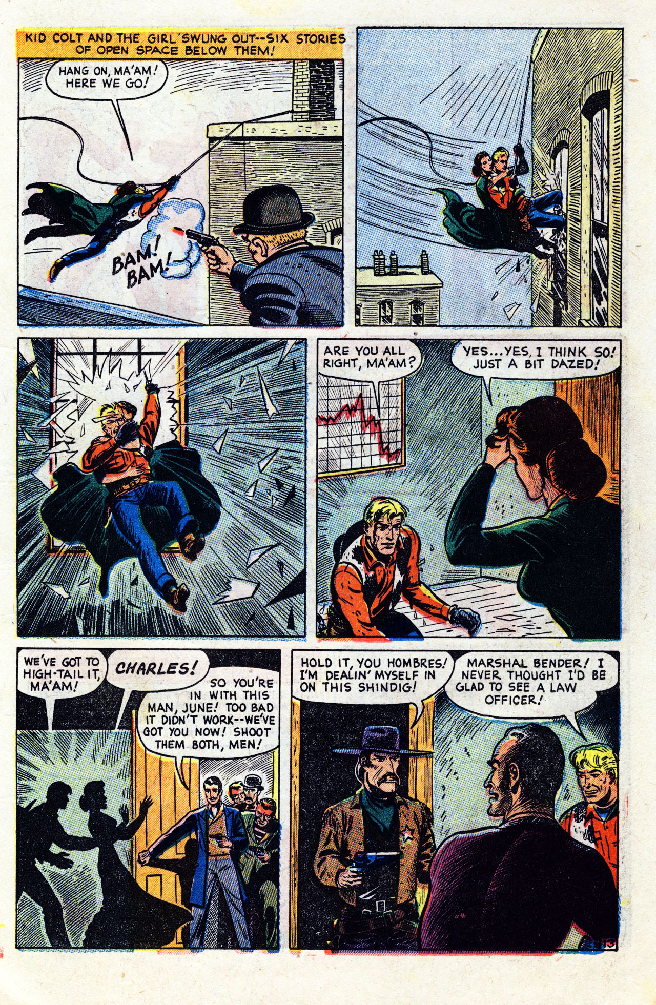 Read online Kid Colt Outlaw comic -  Issue #7 - 15