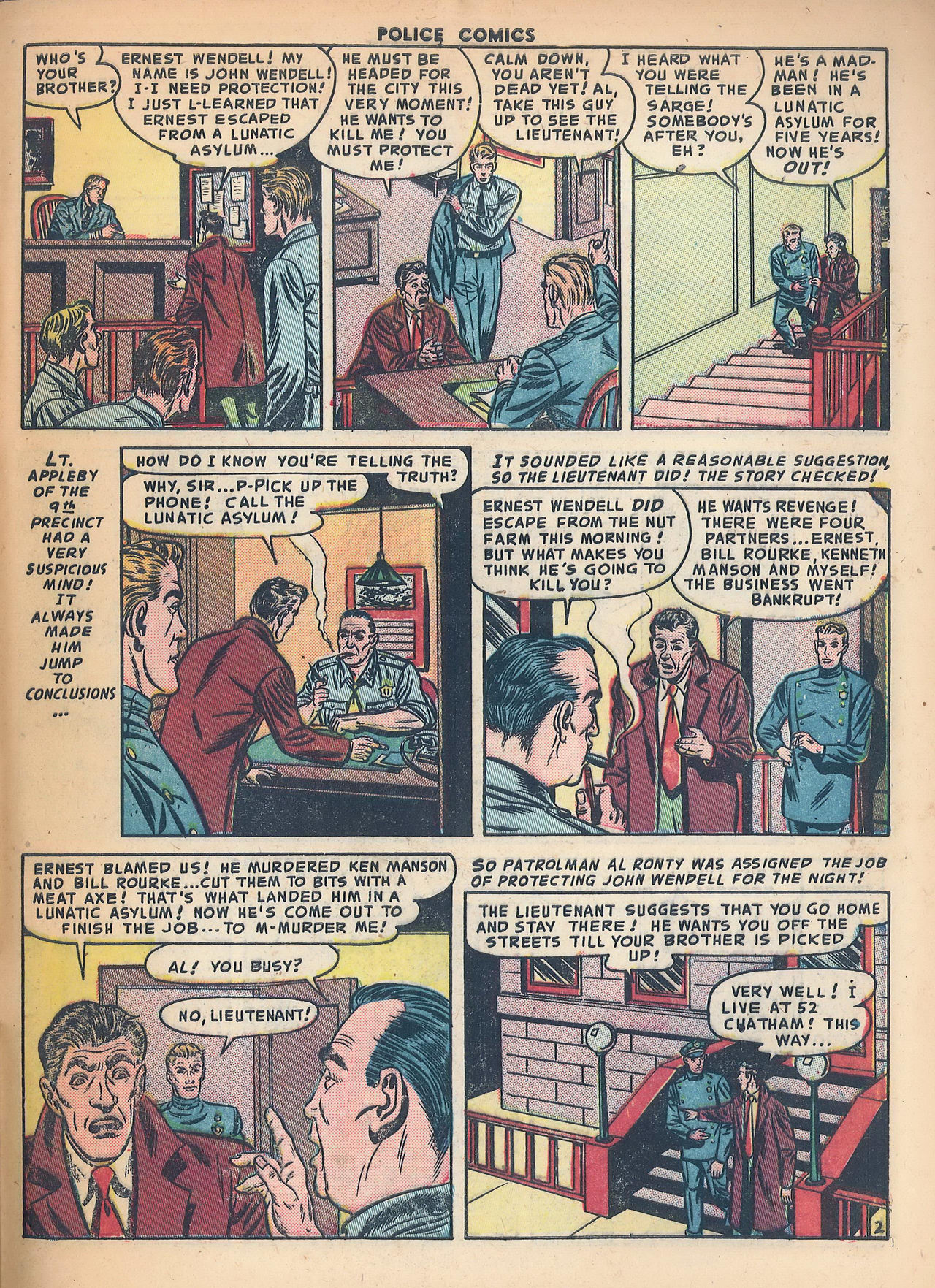 Read online Police Comics comic -  Issue #120 - 29