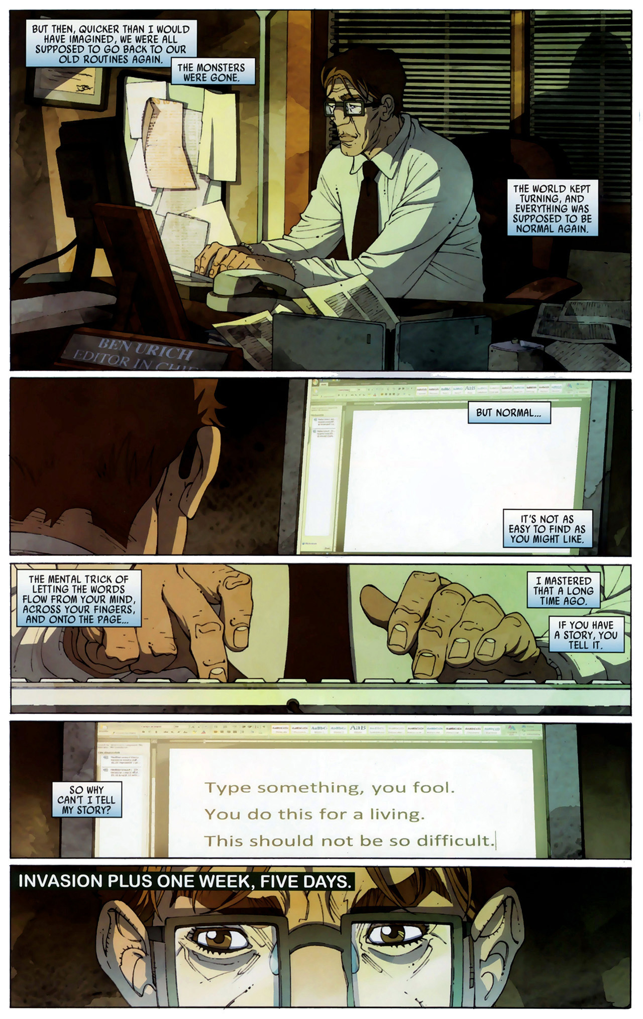Read online Secret Invasion: Front Line comic -  Issue #5 - 9