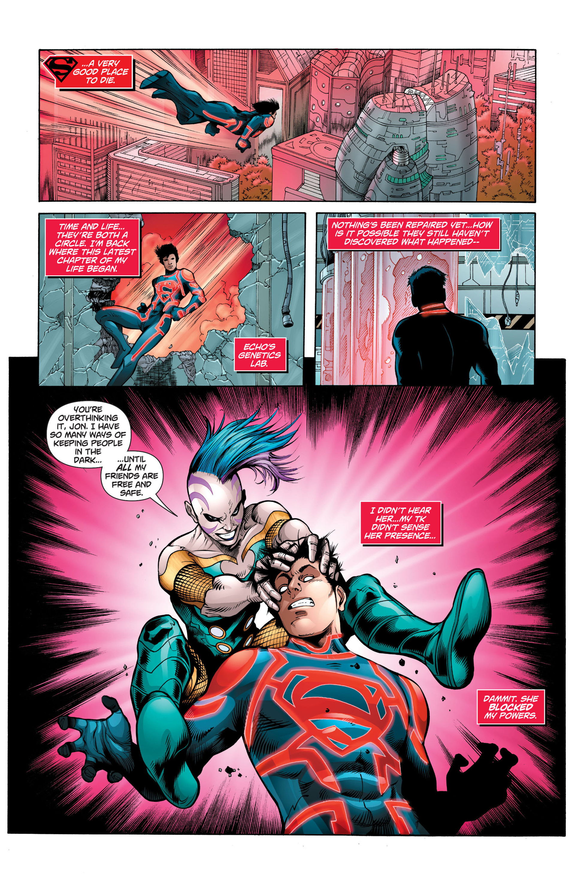 Read online Superboy (2012) comic -  Issue #27 - 17