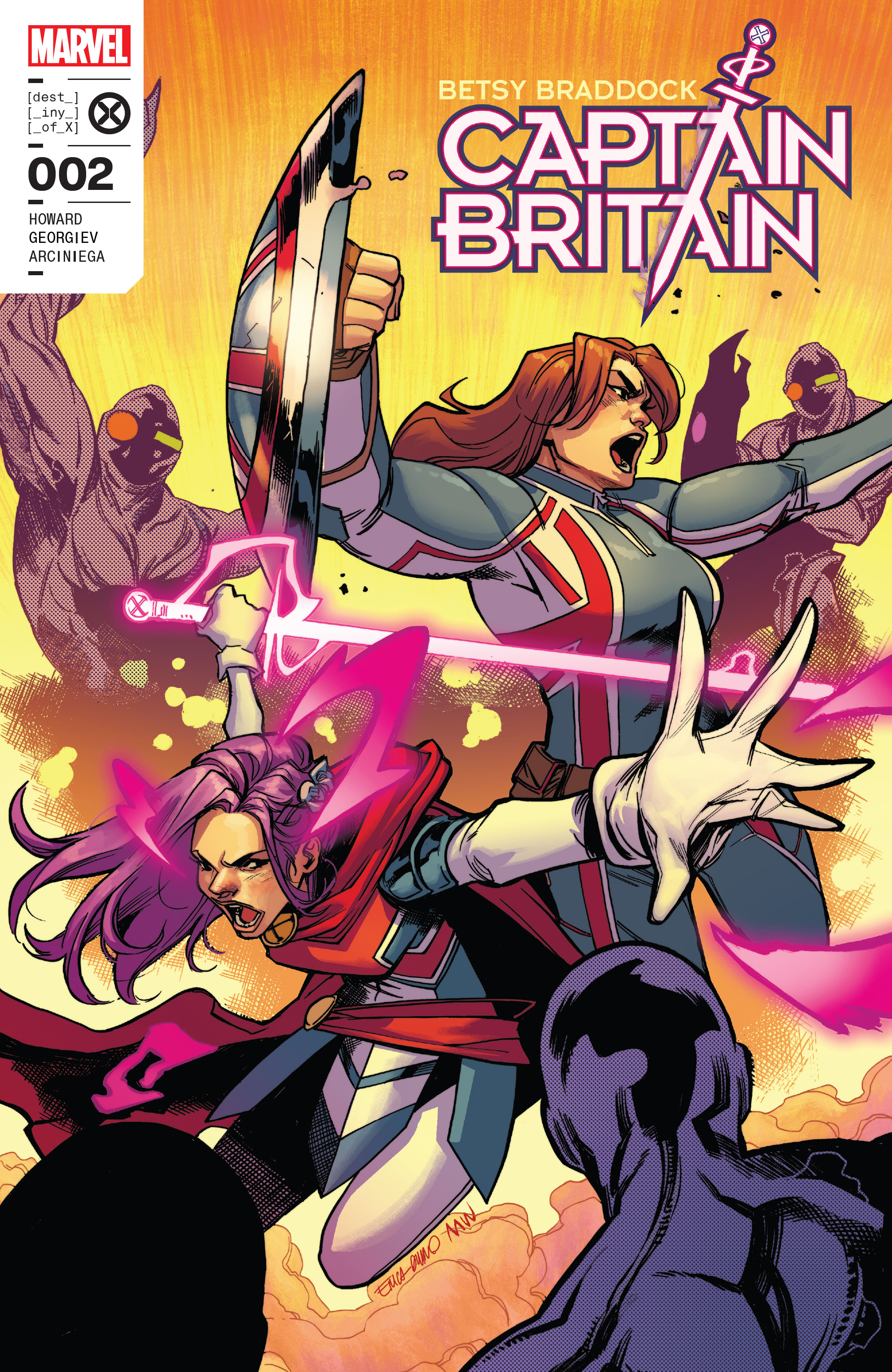 Read online Betsy Braddock: Captain Britain comic -  Issue #2 - 1