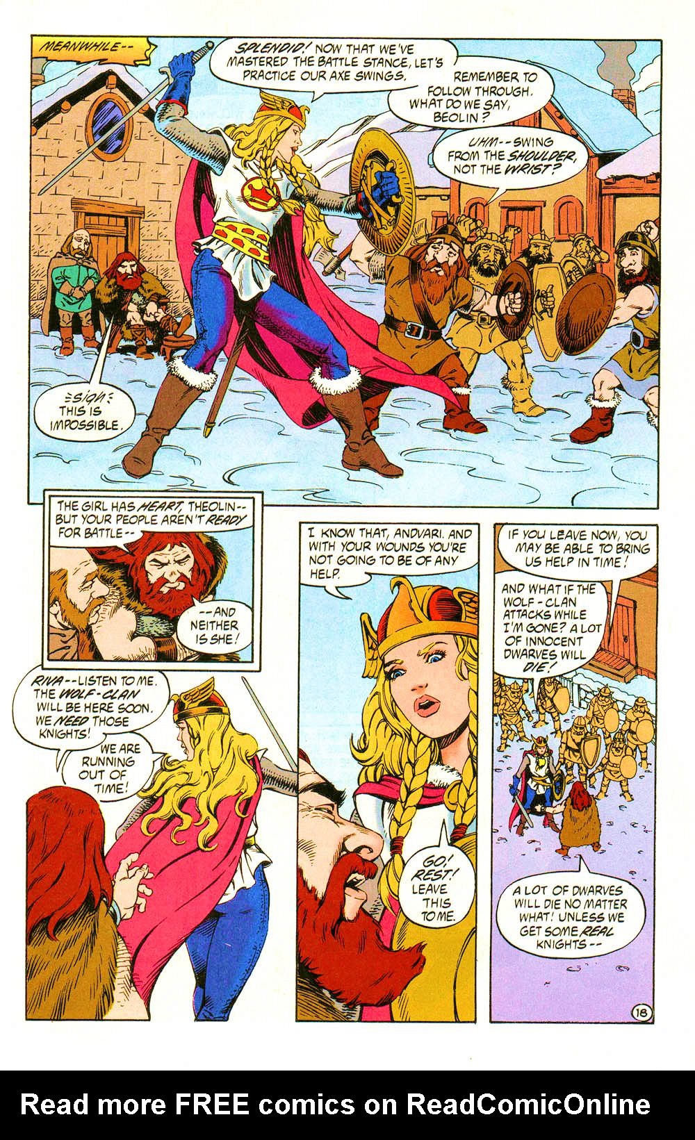 Read online Dragonlance comic -  Issue #30 - 19