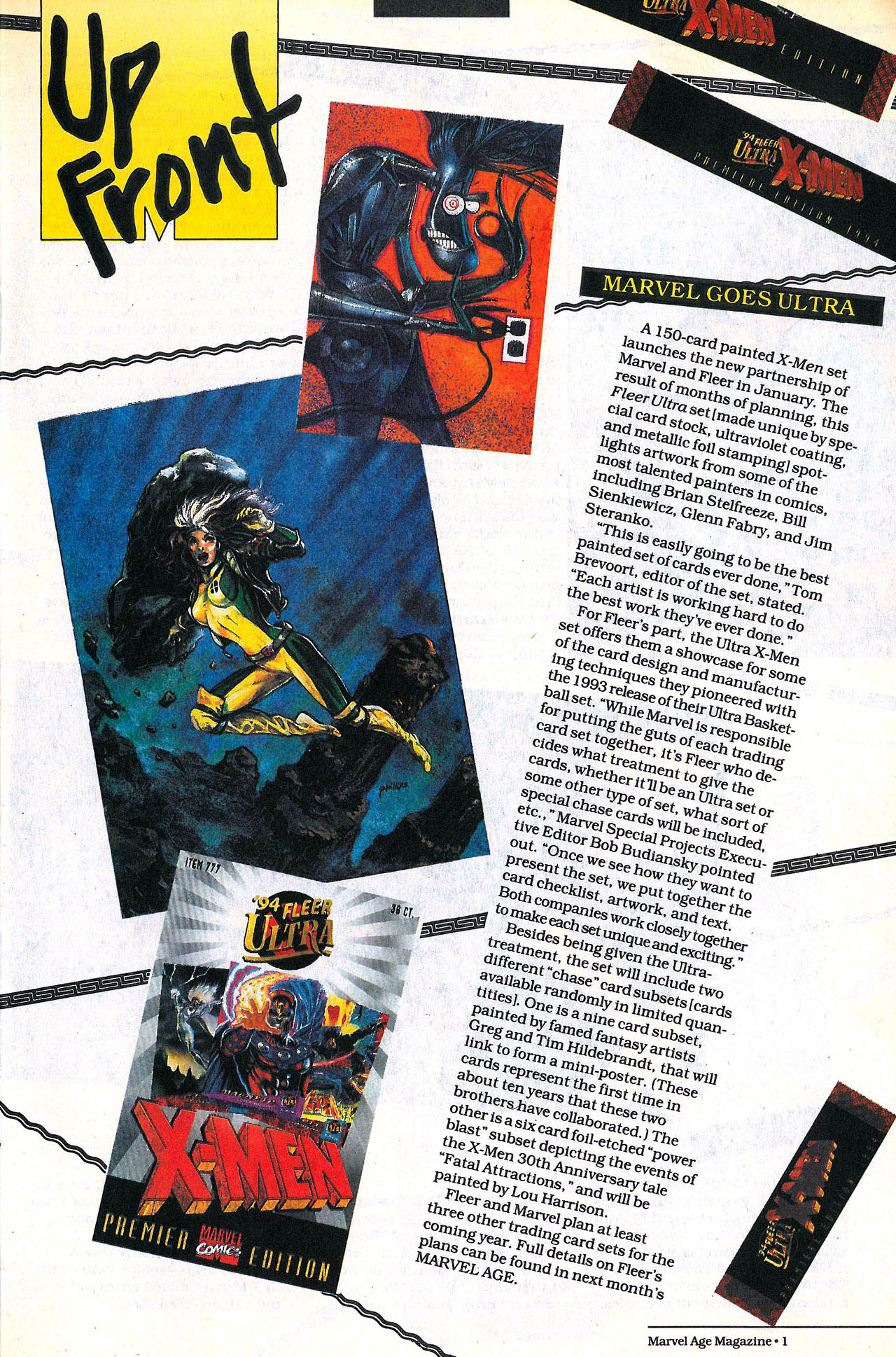 Read online Marvel Age comic -  Issue #134 - 3