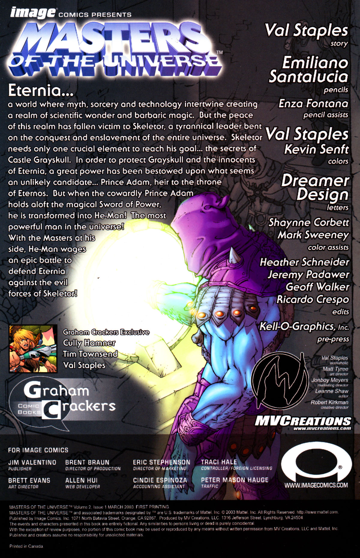 Read online Masters of the Universe (2003) comic -  Issue #1 - 4