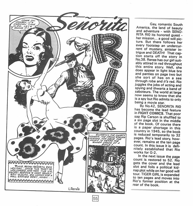 Read online Femforce Femme Fatal: Rio Rita comic -  Issue # Full - 57