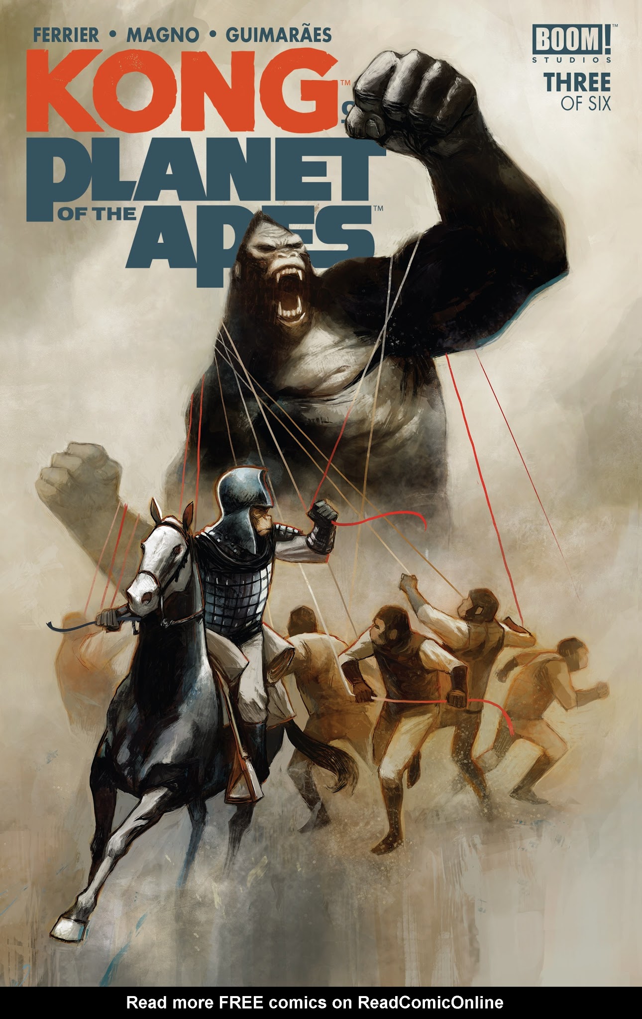 Read online Kong on the Planet of the Apes comic -  Issue #3 - 1