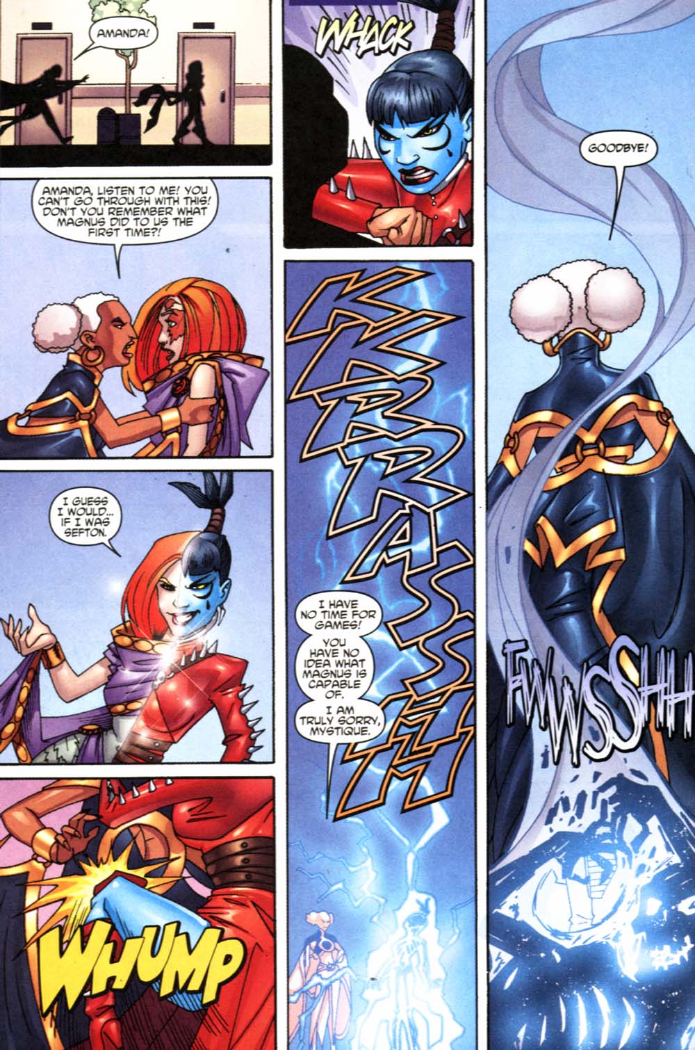 Read online Marvel Mangaverse: X-Men comic -  Issue # Full - 17