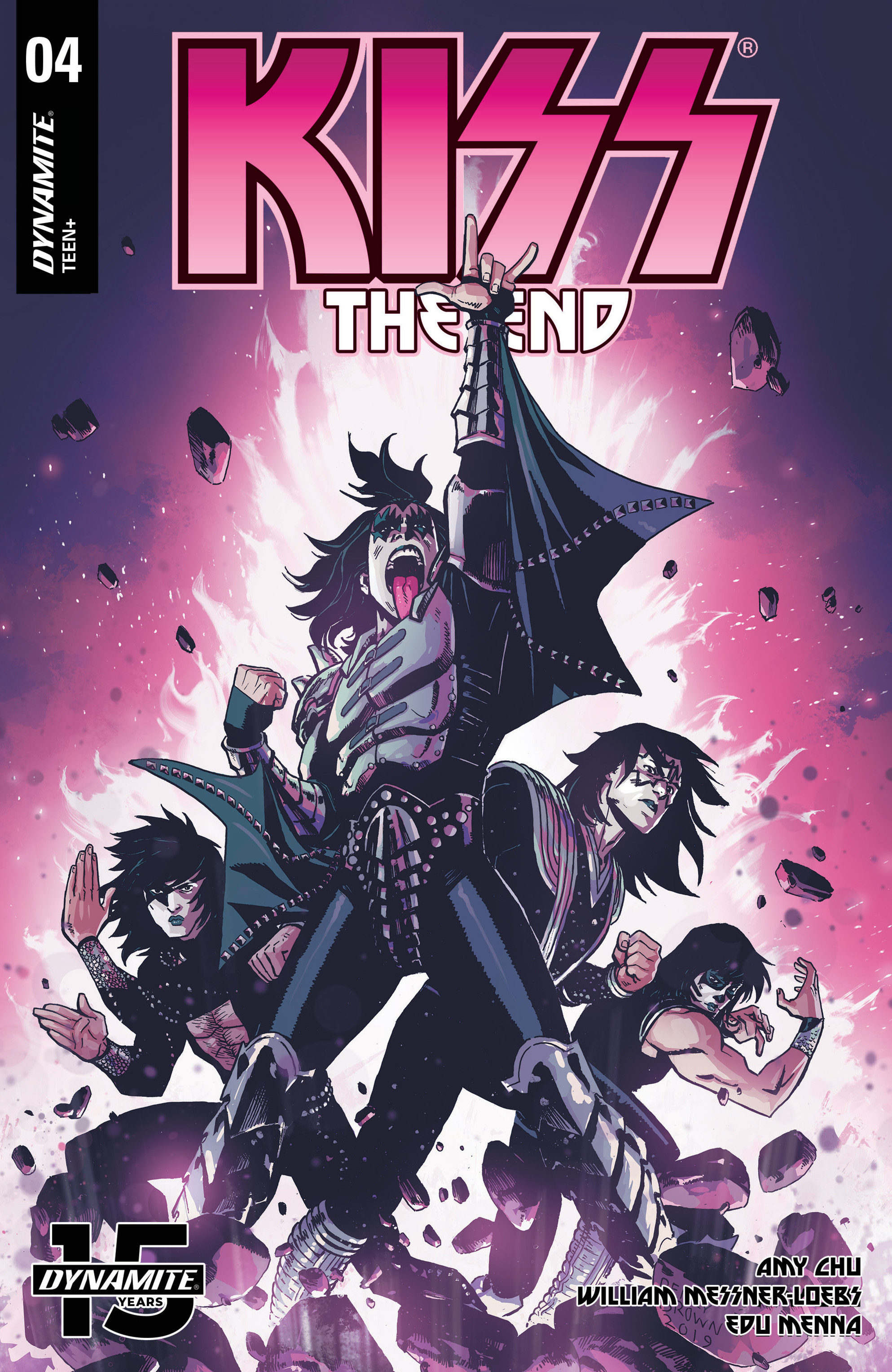 Read online KISS: The End comic -  Issue #4 - 2