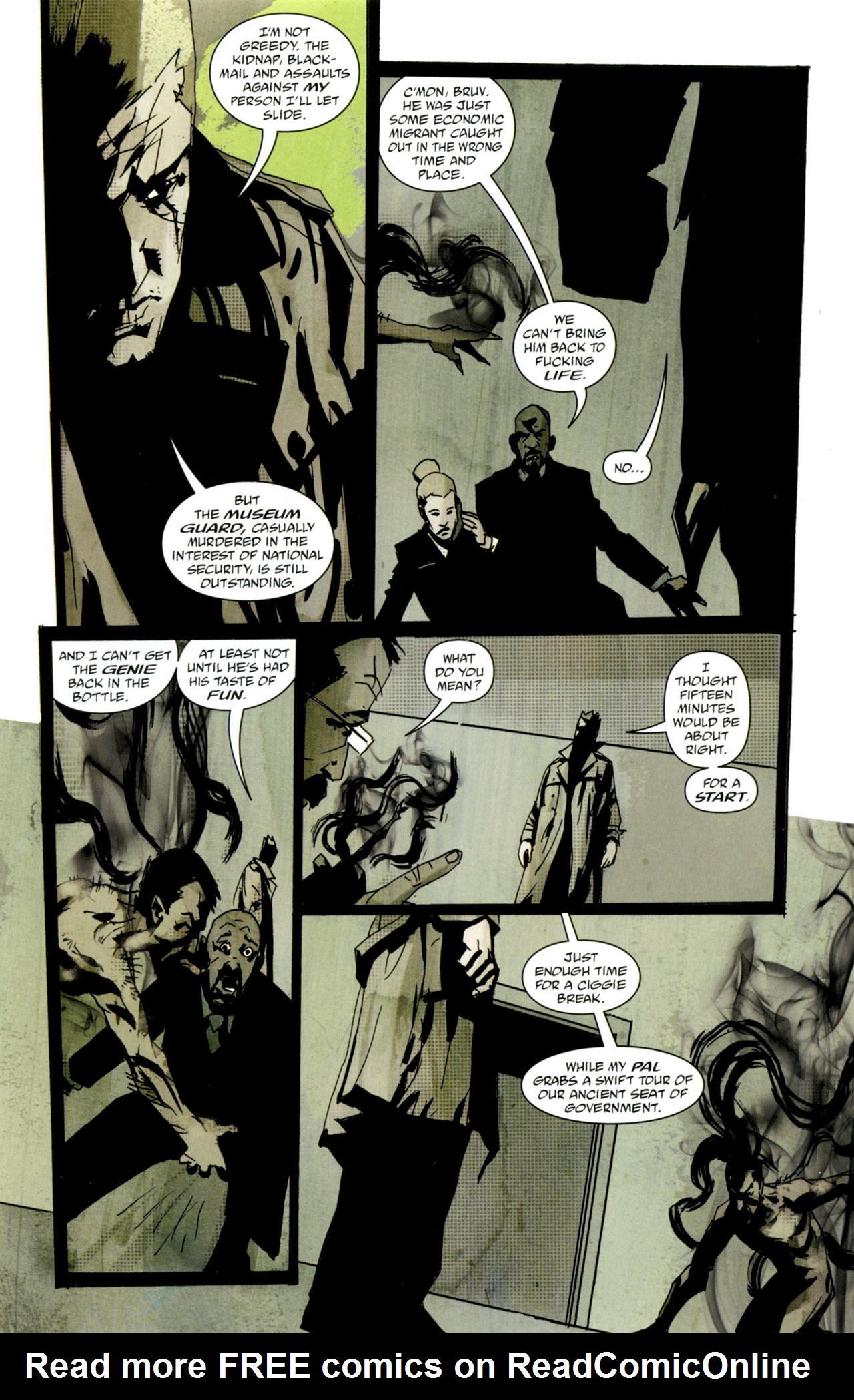 Read online John Constantine, Hellblazer: Pandemonium comic -  Issue # TPB - 127