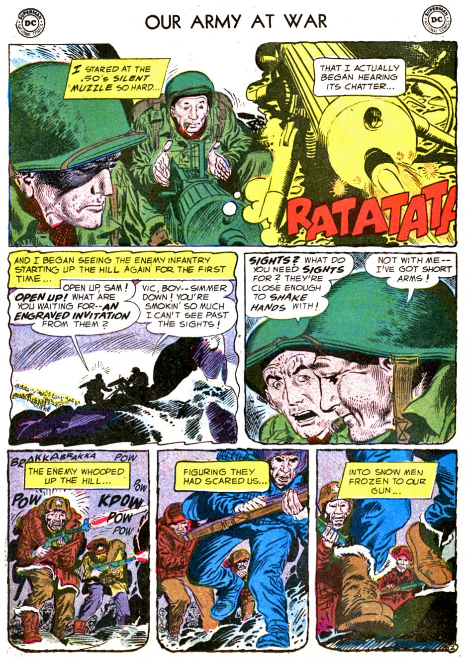 Read online Our Army at War (1952) comic -  Issue #57 - 26