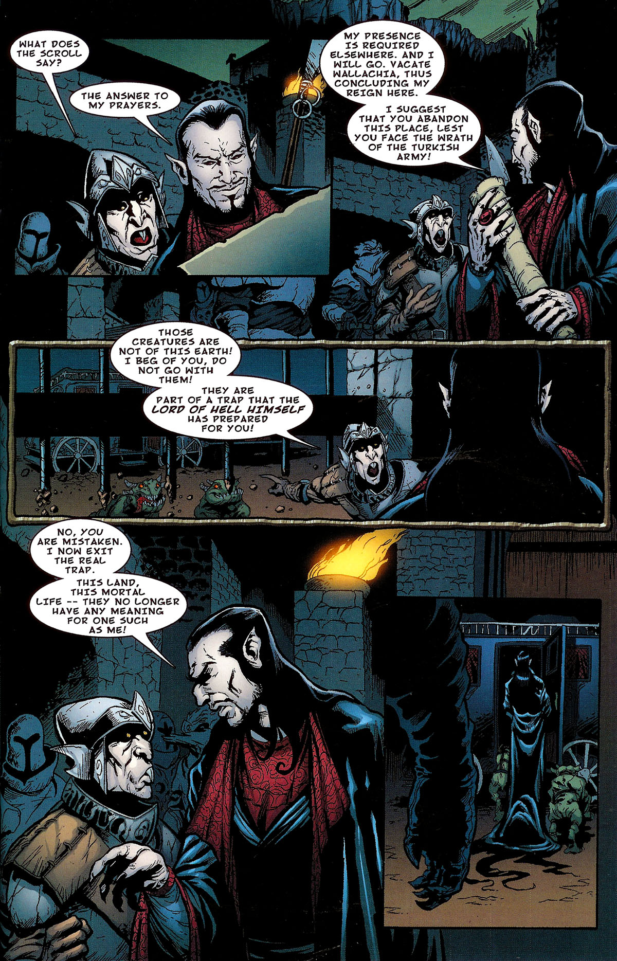 Read online Dracula vs King Arthur comic -  Issue #1 - 13