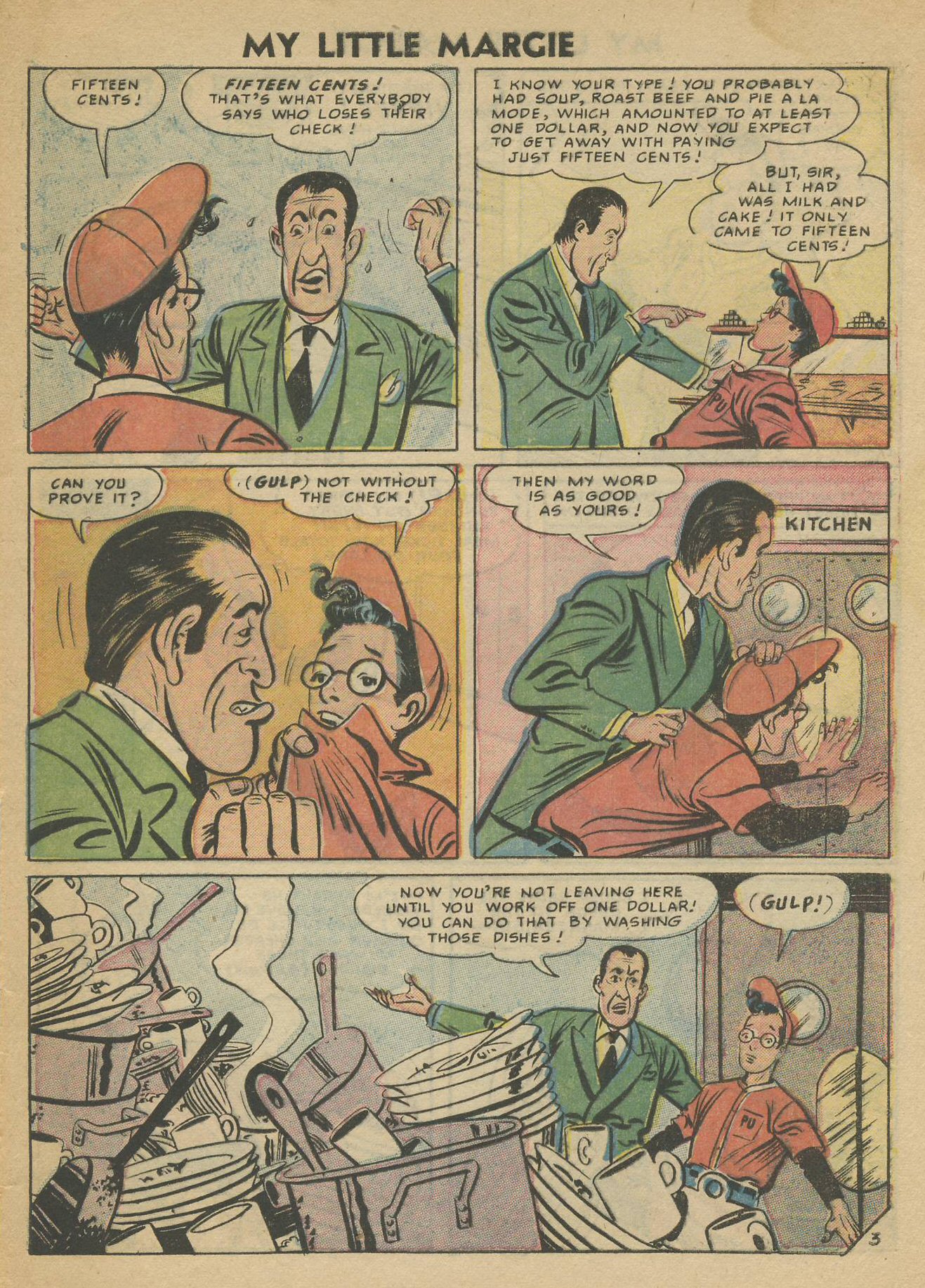 Read online My Little Margie (1954) comic -  Issue #12 - 33