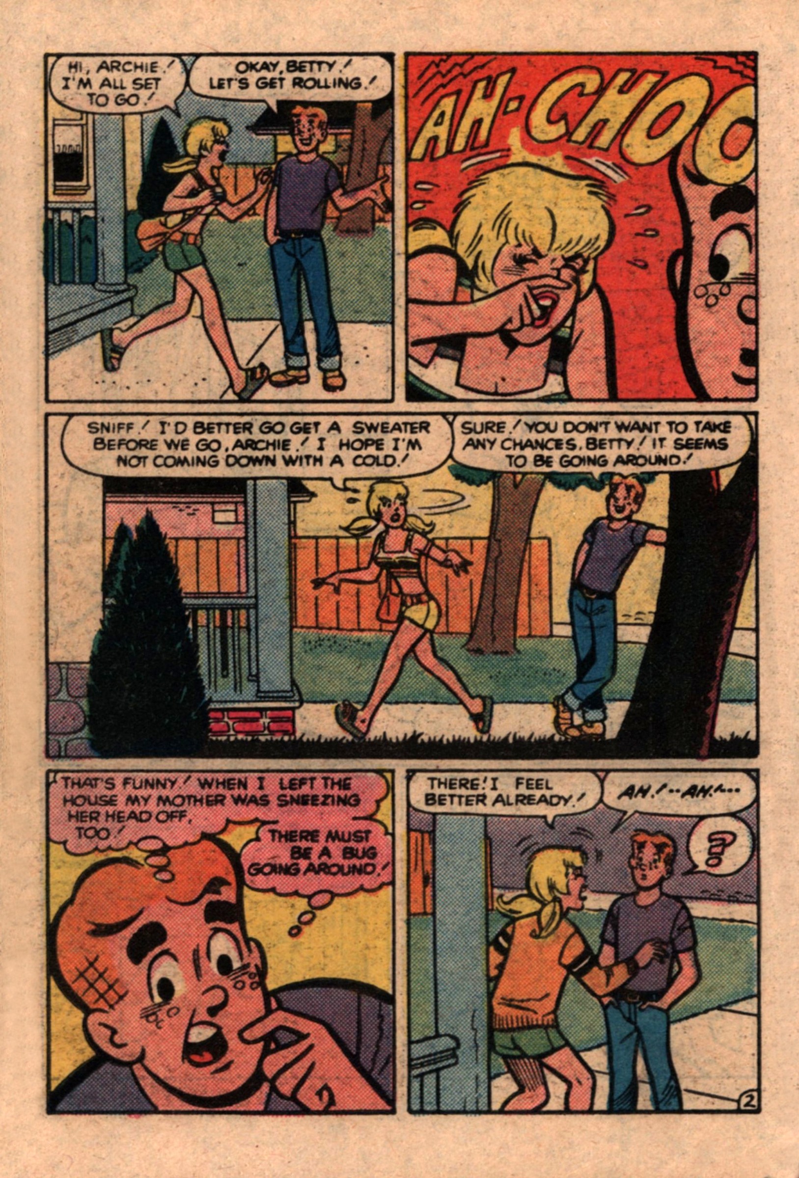 Read online Betty and Veronica Digest Magazine comic -  Issue #1 - 66