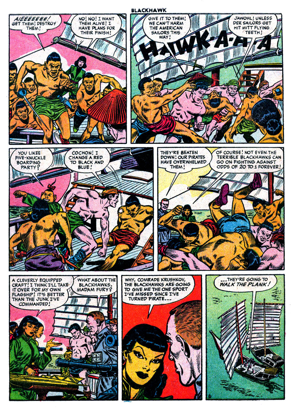 Read online Blackhawk (1957) comic -  Issue #95 - 8