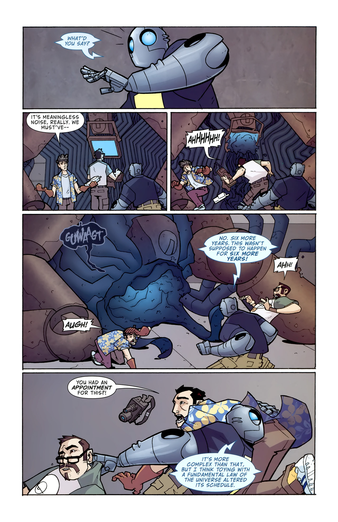 Read online Atomic Robo and the Shadow From Beyond Time comic -  Issue #5 - 9