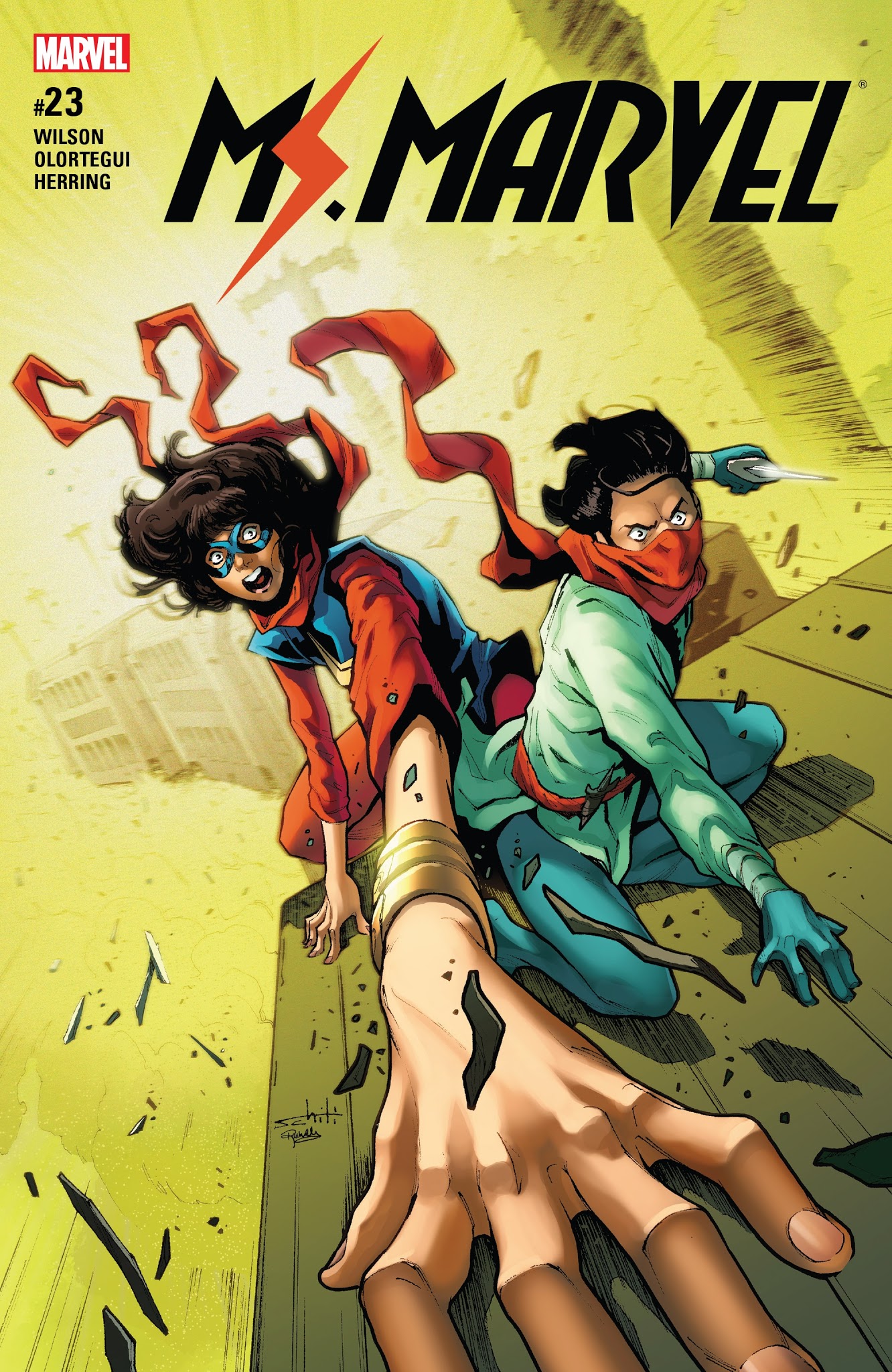 Read online Ms. Marvel (2016) comic -  Issue #23 - 1