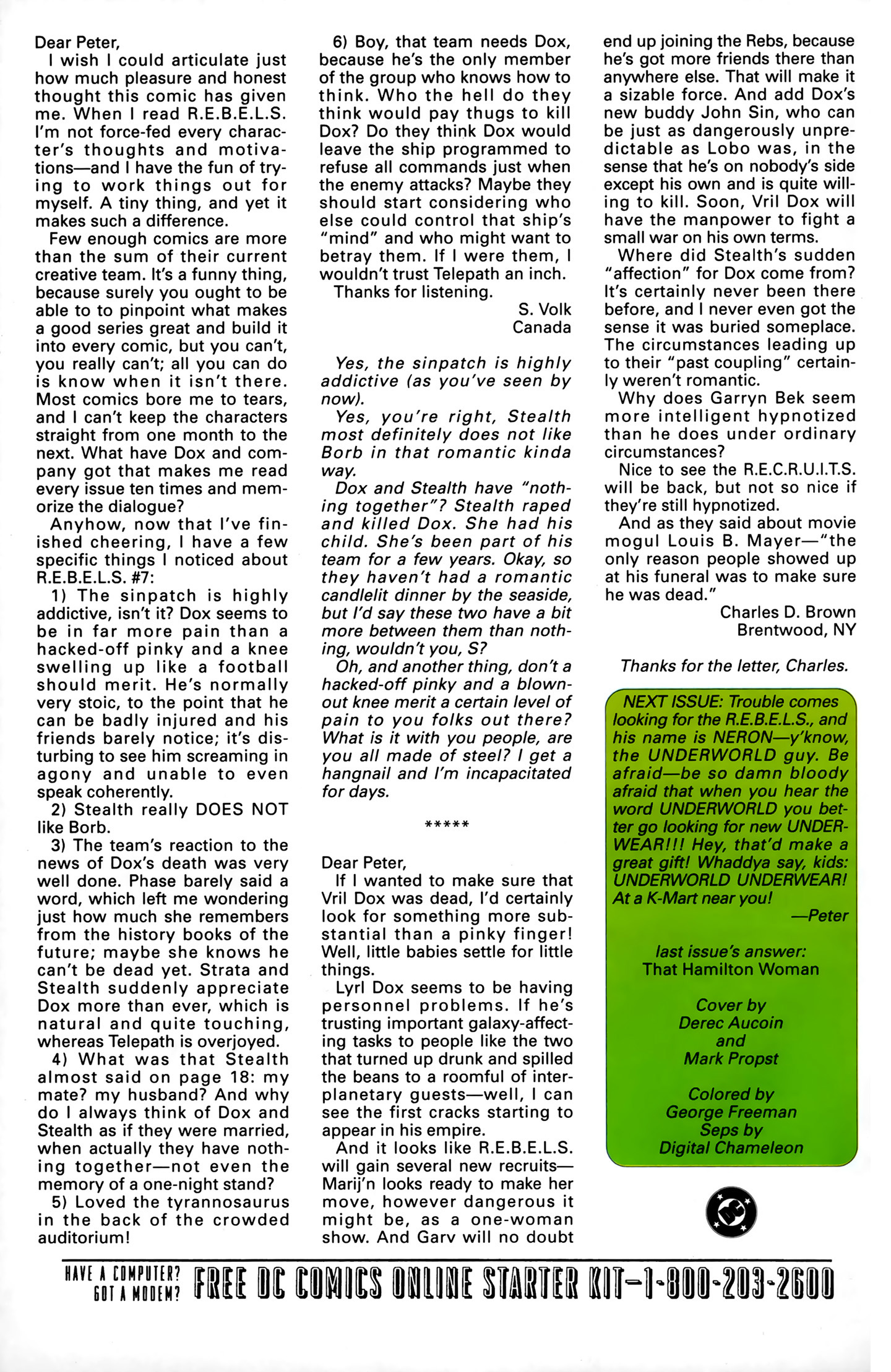 Read online R.E.B.E.L.S. '94 comic -  Issue #12 - 25