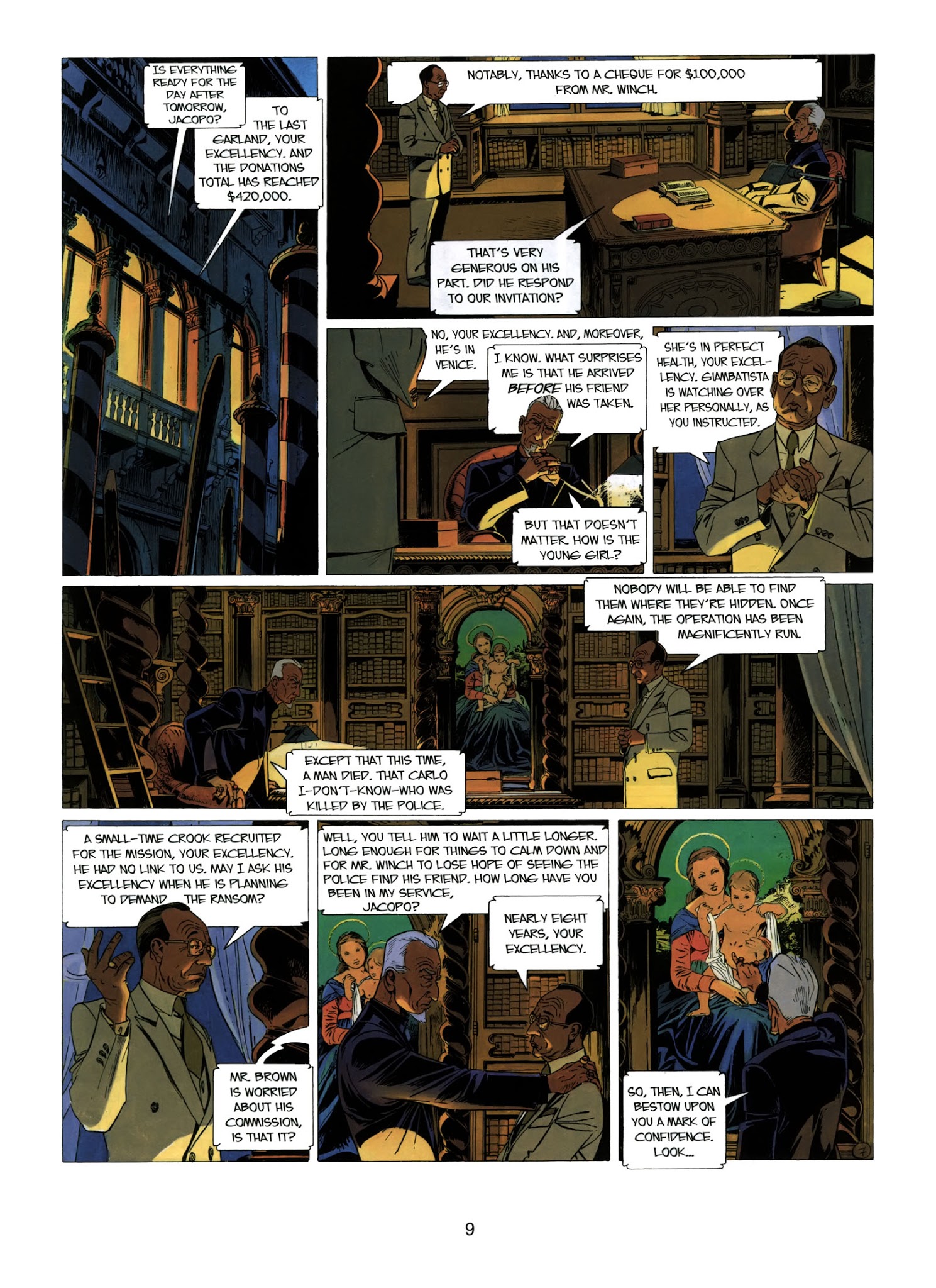 Read online Largo Winch comic -  Issue # TPB 6 - 10