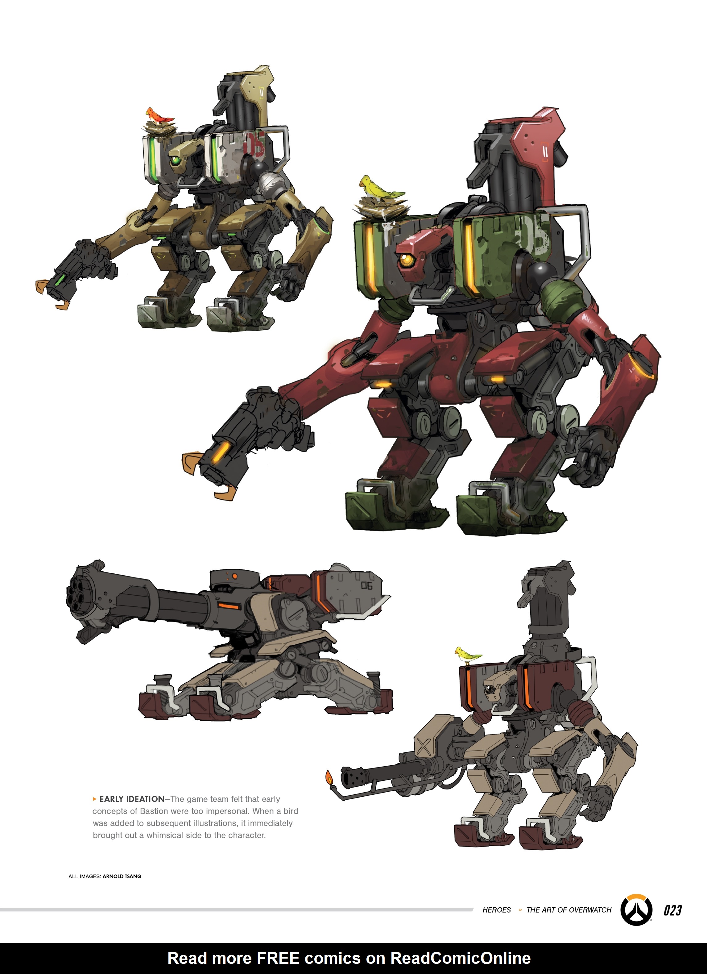 Read online The Art of Overwatch comic -  Issue # TPB (Part 1) - 20